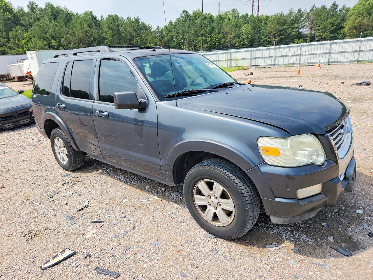 2010 Ford Explorer Xlt Black vin: 1FMEU7DE1AUB02471