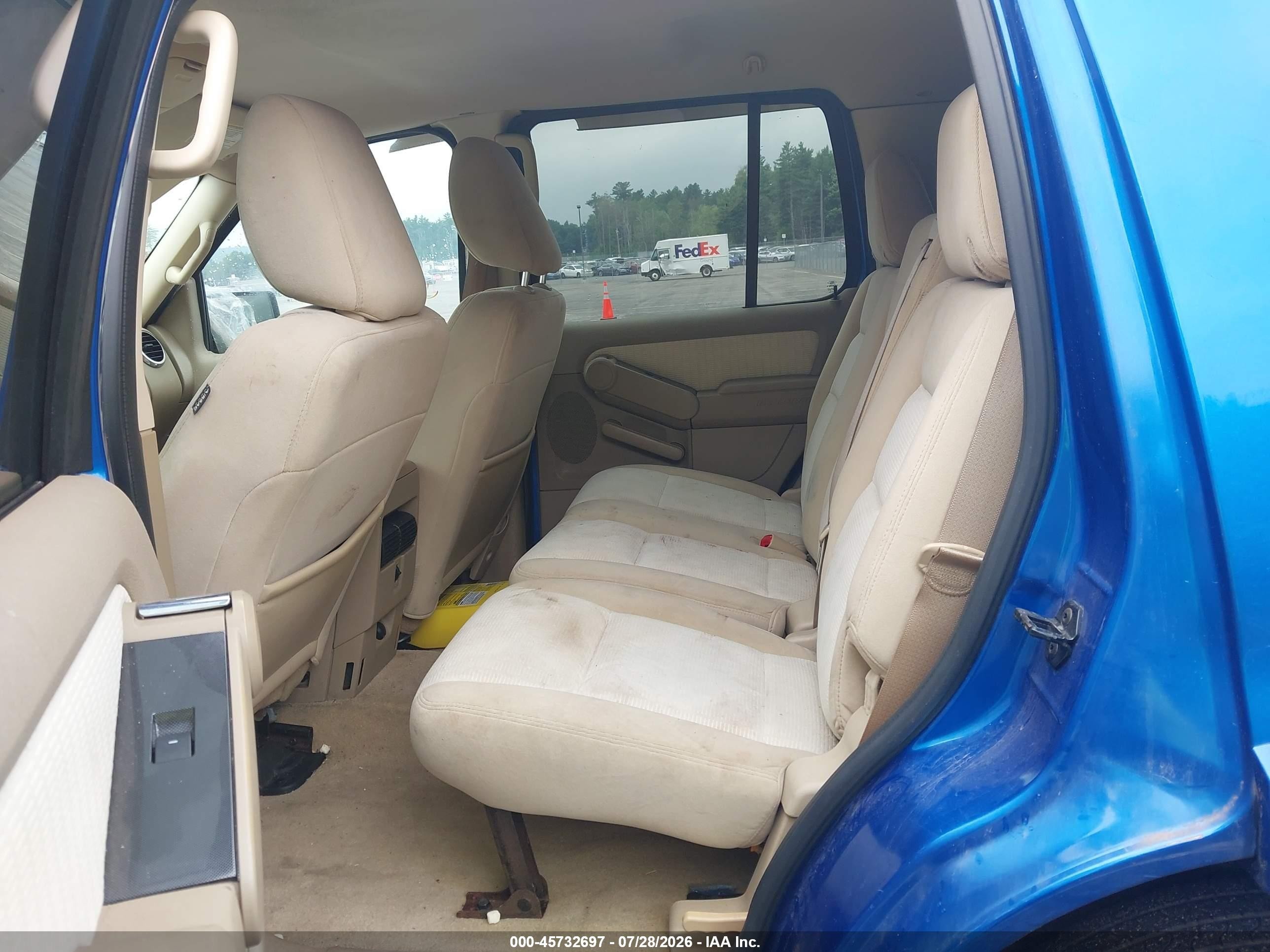 2010 Ford Explorer Xlt Синий vin: 1FMEU7DE2AUA04159