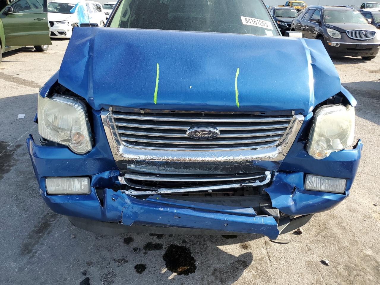 2010 Ford Explorer Xlt Blue vin: 1FMEU7DEXAUA66828