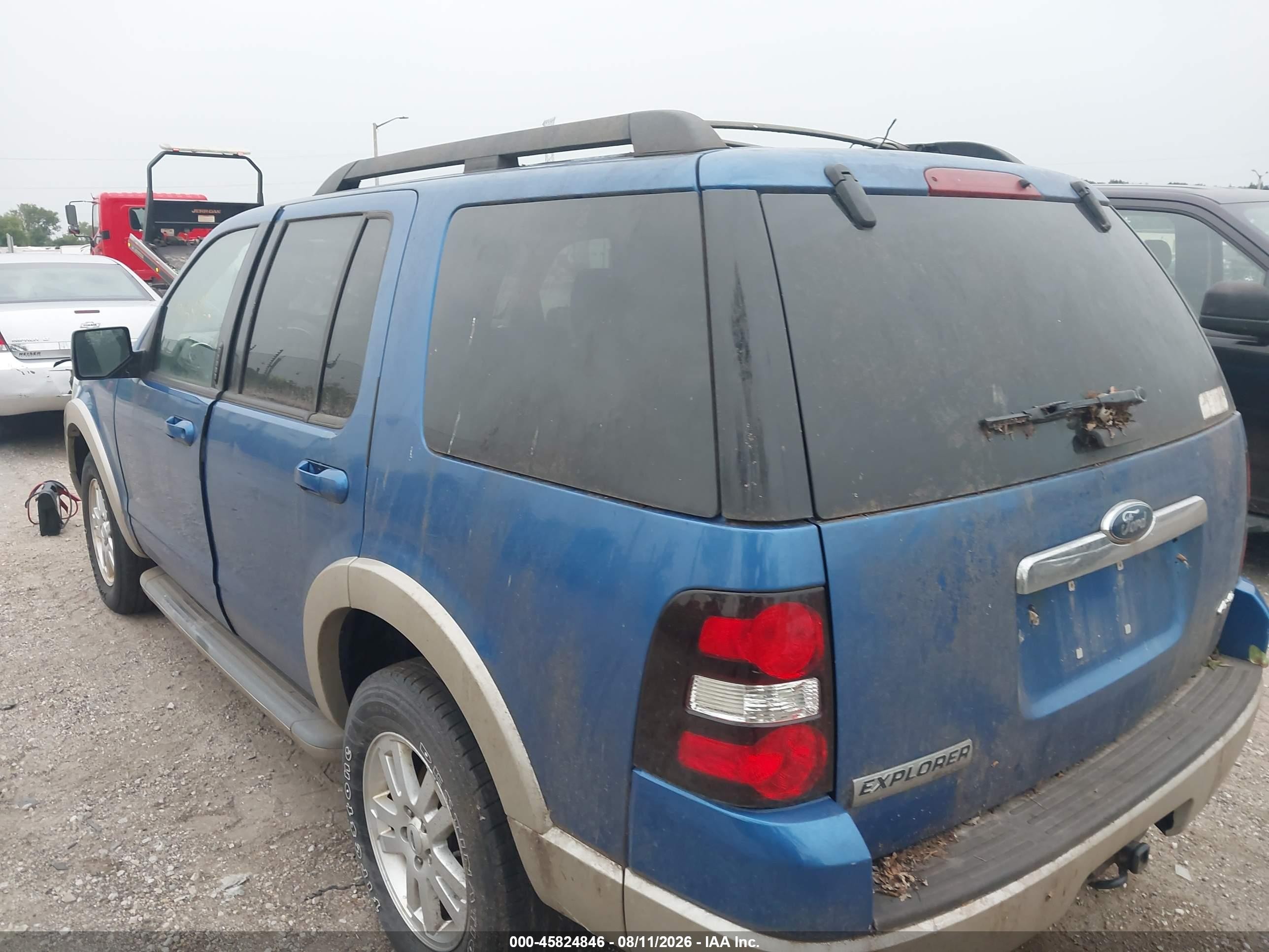 2010 Ford Explorer Eddie Bauer Blue vin: 1FMEU7EE0AUA20455