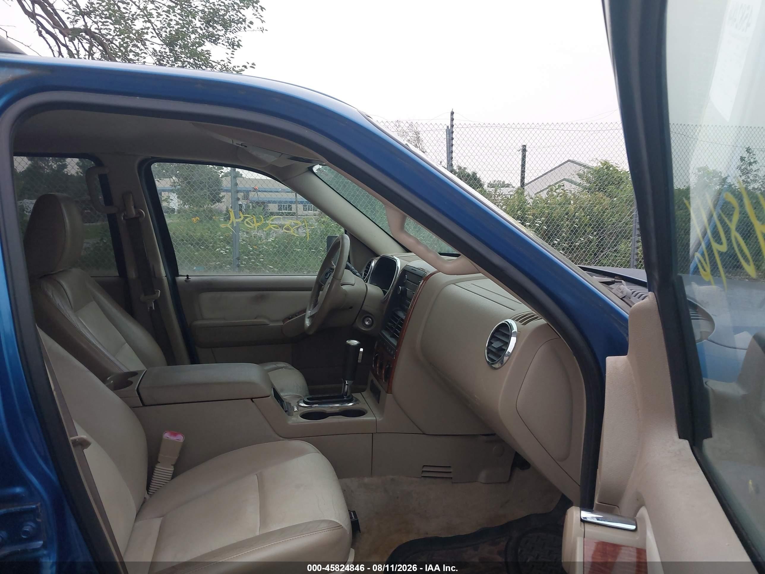2010 Ford Explorer Eddie Bauer Blue vin: 1FMEU7EE0AUA20455
