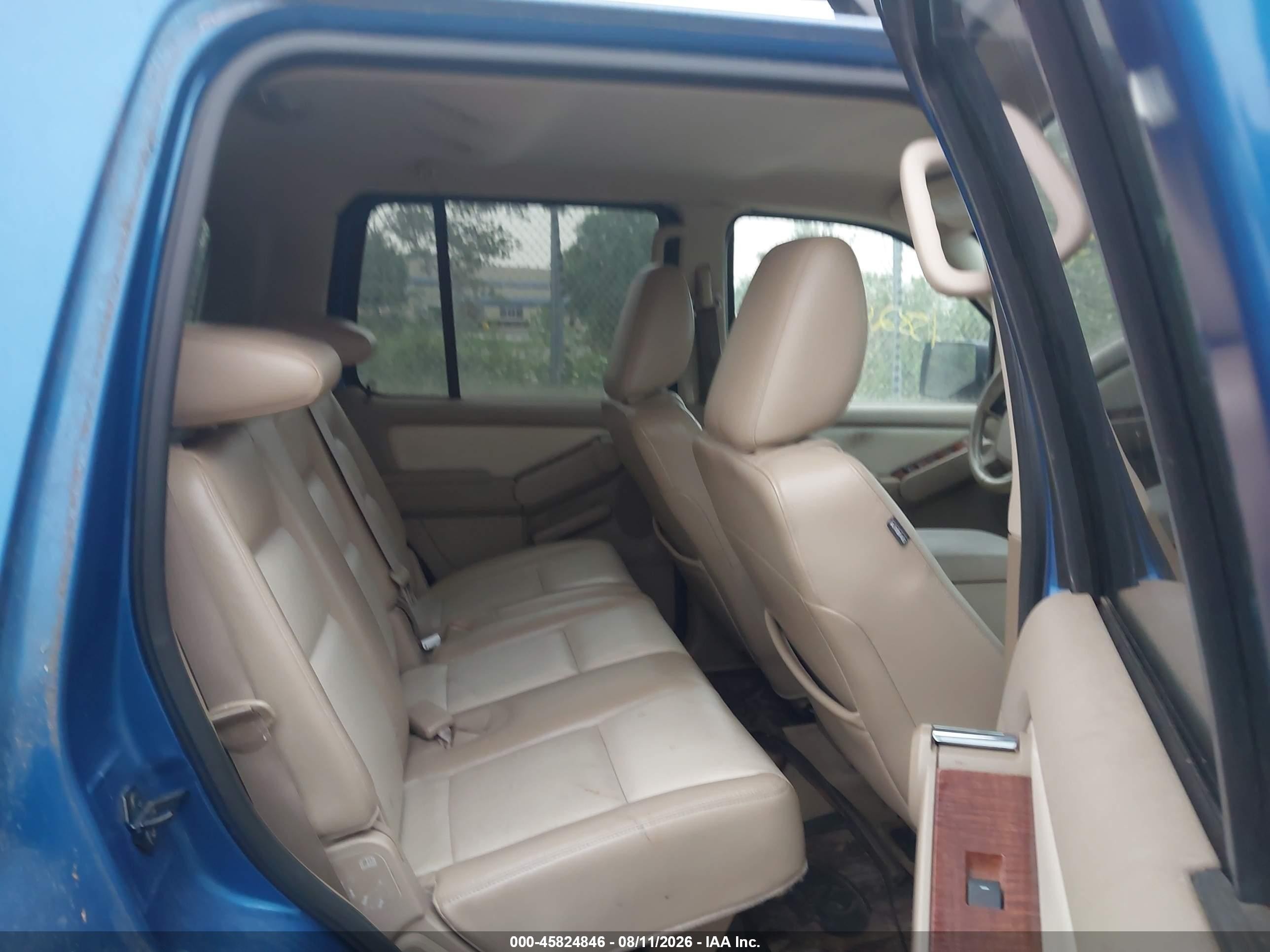 2010 Ford Explorer Eddie Bauer Blue vin: 1FMEU7EE0AUA20455