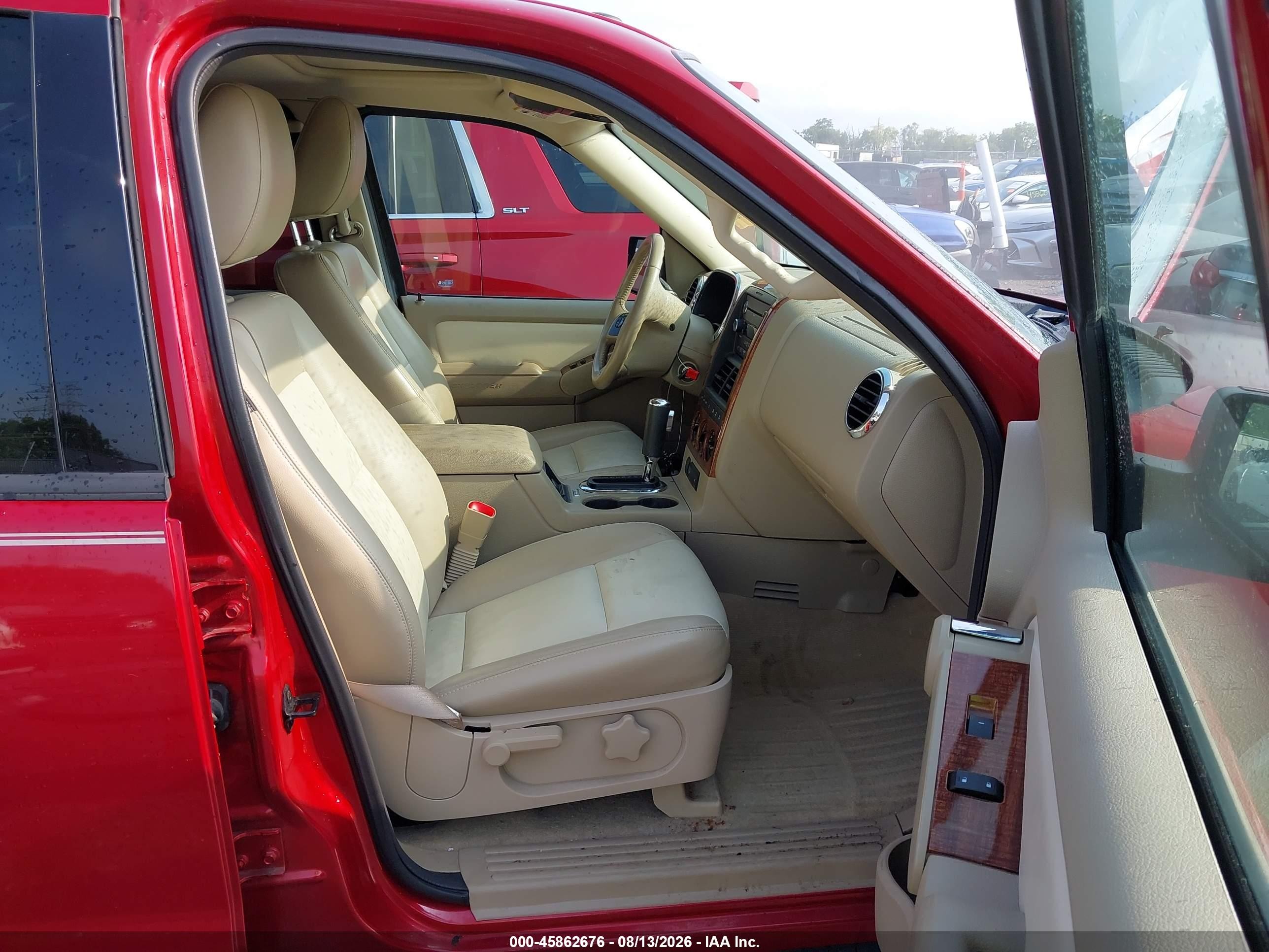 2010 Ford Explorer Eddie Bauer Red vin: 1FMEU7EE1AUA48698