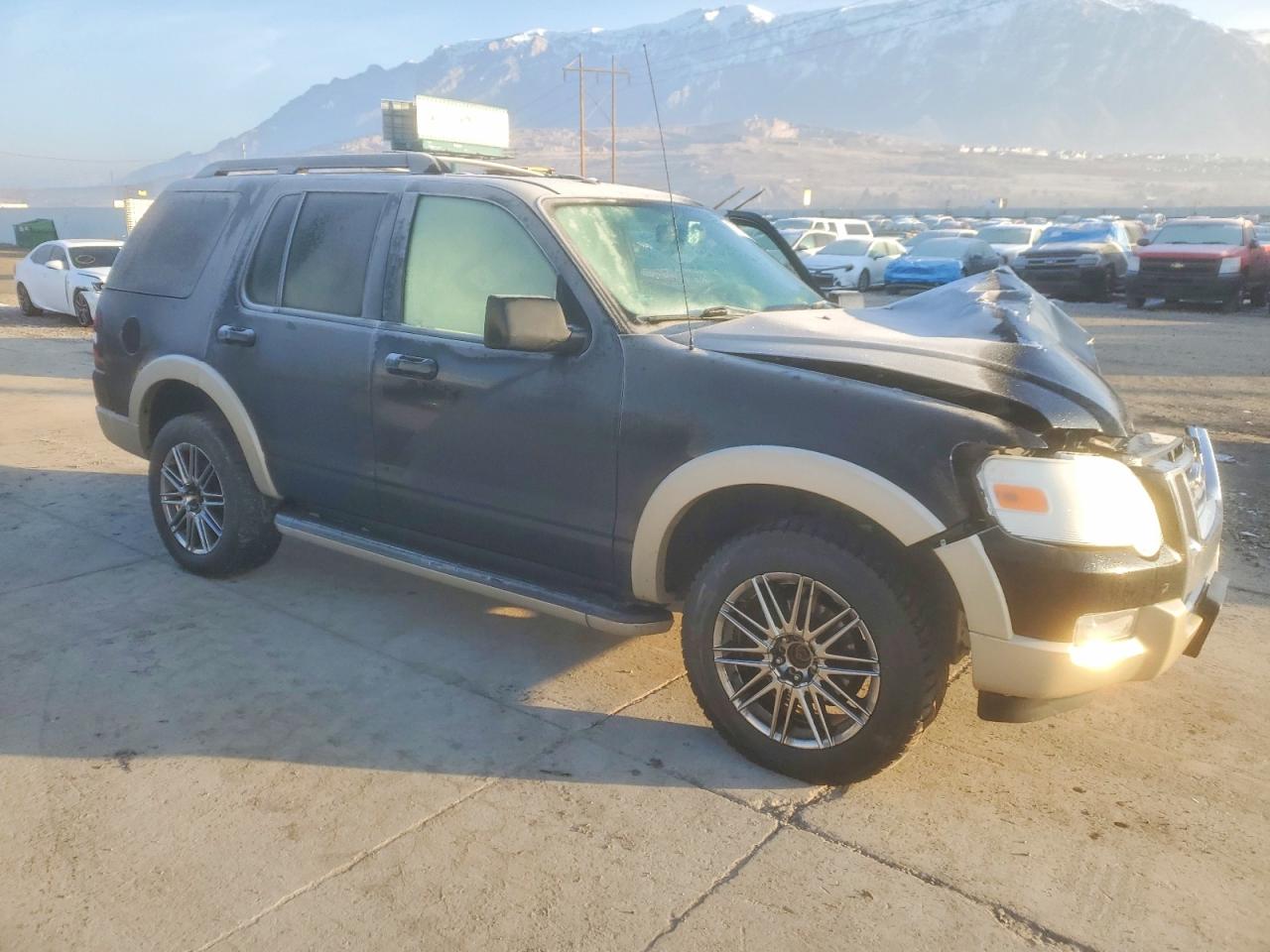 2010 Ford Explorer Eddie Bauer Black vin: 1FMEU7EE1AUB13775