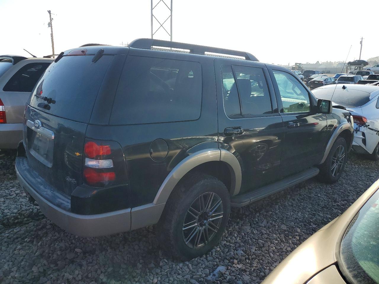 2010 Ford Explorer Eddie Bauer Black vin: 1FMEU7EE1AUB13775