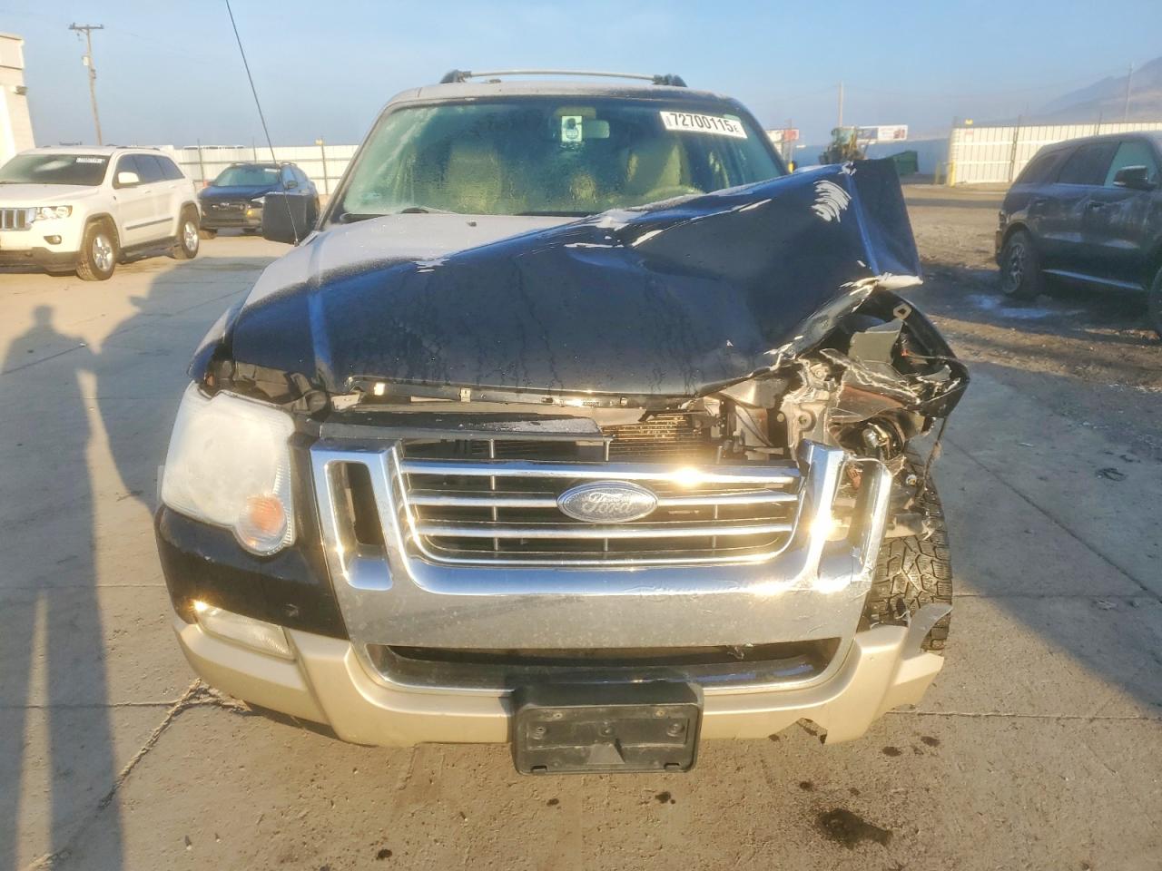 2010 Ford Explorer Eddie Bauer Black vin: 1FMEU7EE1AUB13775