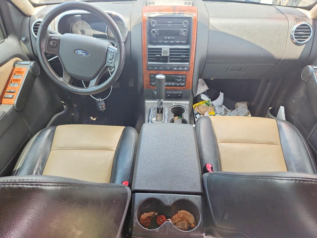2010 Ford Explorer Eddie Bauer Белый vin: 1FMEU7EE2AUA18366