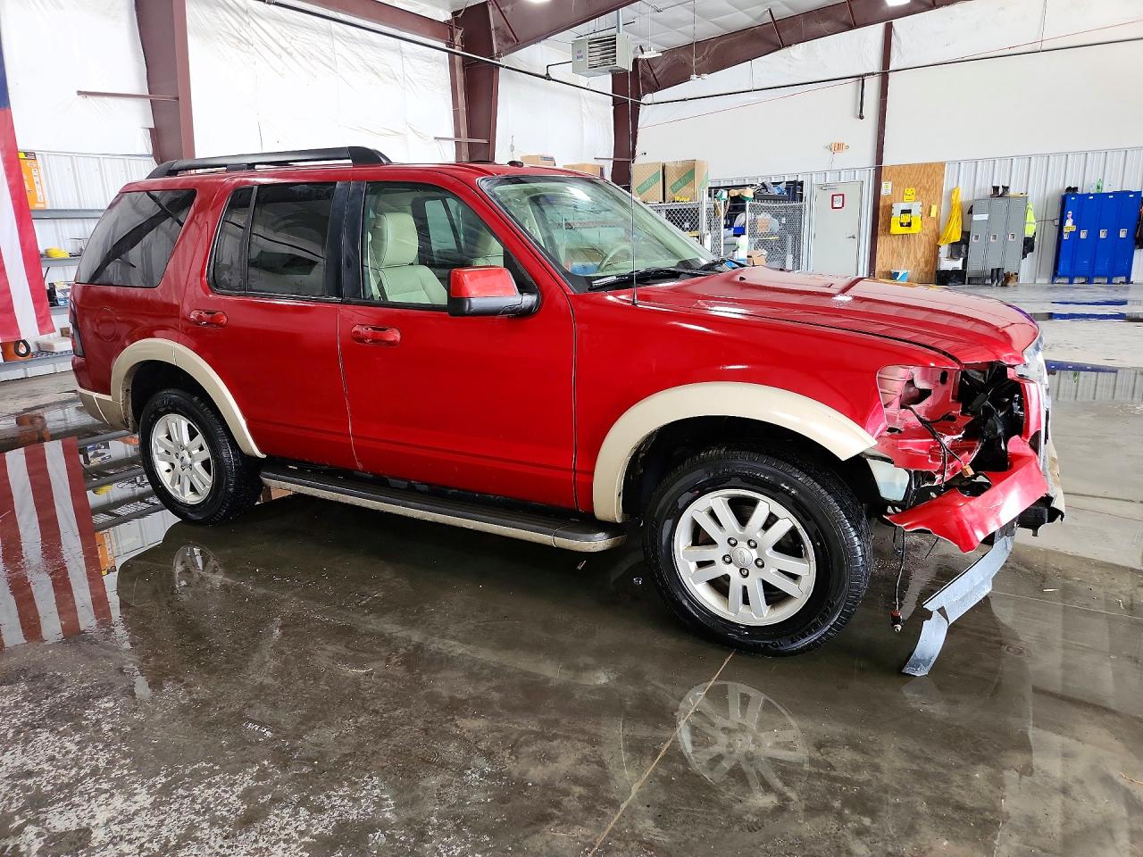 2010 Ford Explorer Eddie Bauer Maroon vin: 1FMEU7EE3AUA87955