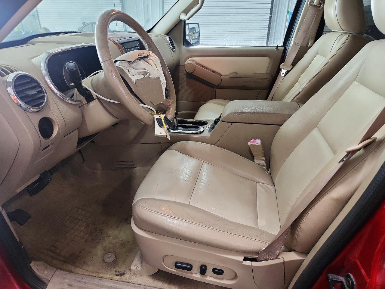 2010 Ford Explorer Eddie Bauer Maroon vin: 1FMEU7EE3AUA87955
