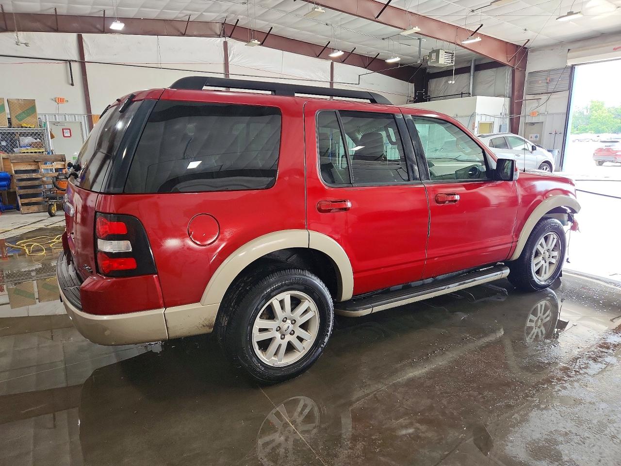 2010 Ford Explorer Eddie Bauer Maroon vin: 1FMEU7EE3AUA87955