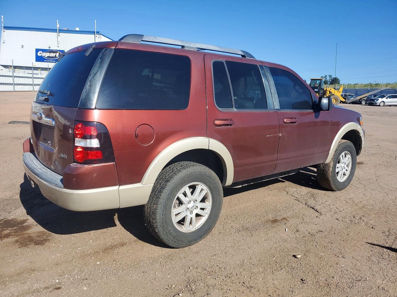 2010 Ford Explorer Eddie Bauer Maroon vin: 1FMEU7EE5AUA67366