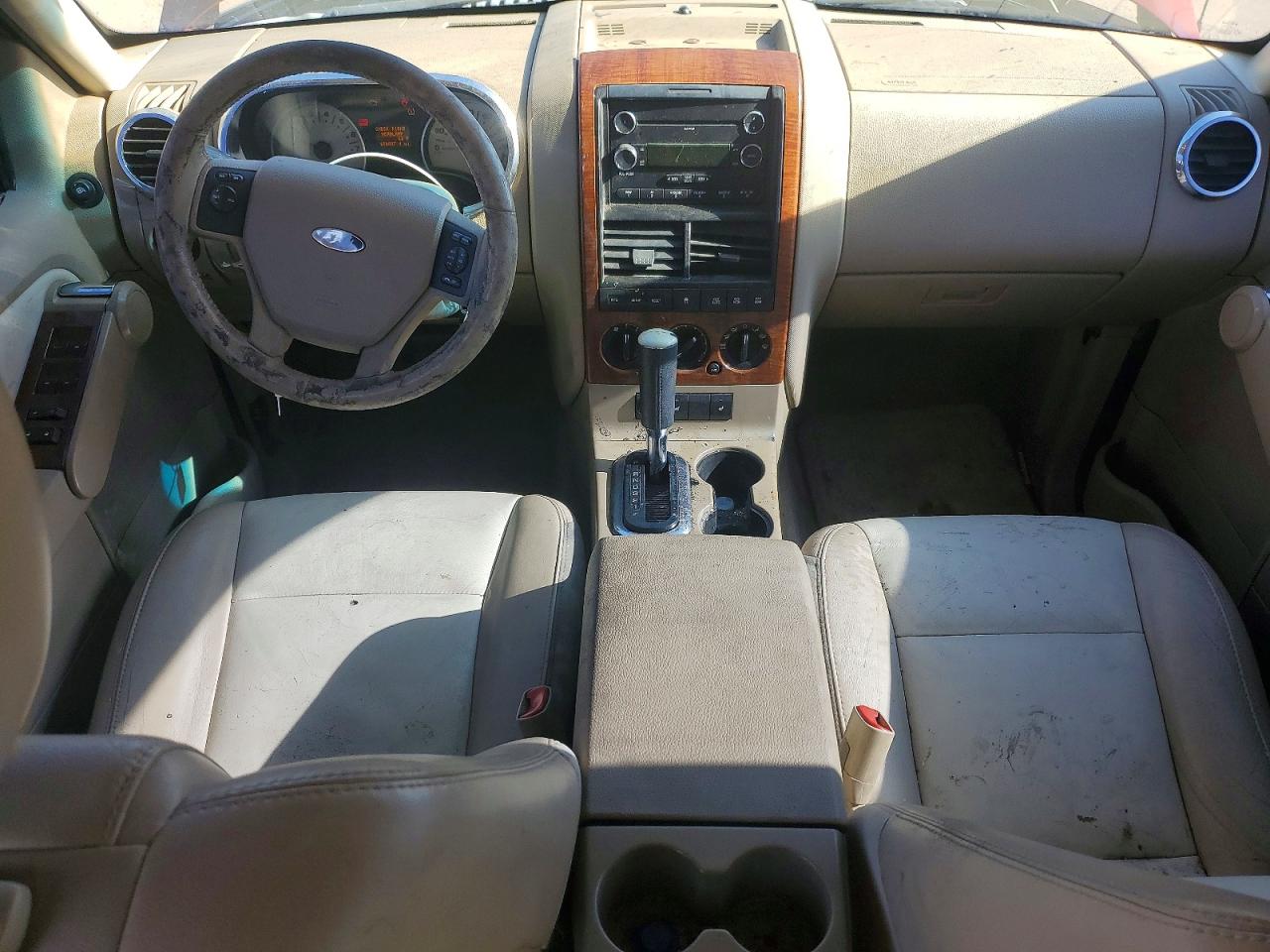 2010 Ford Explorer Eddie Bauer Maroon vin: 1FMEU7EE5AUA67366