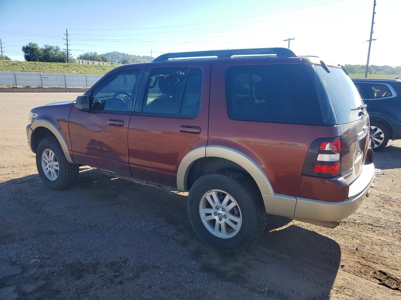 2010 Ford Explorer Eddie Bauer Maroon vin: 1FMEU7EE5AUA67366