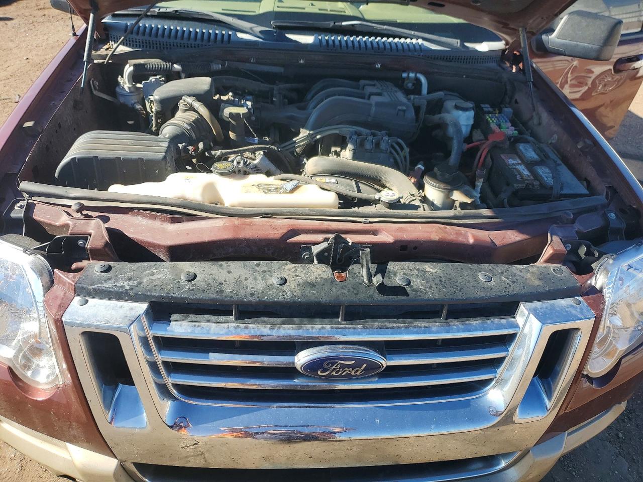 2010 Ford Explorer Eddie Bauer Maroon vin: 1FMEU7EE5AUA67366