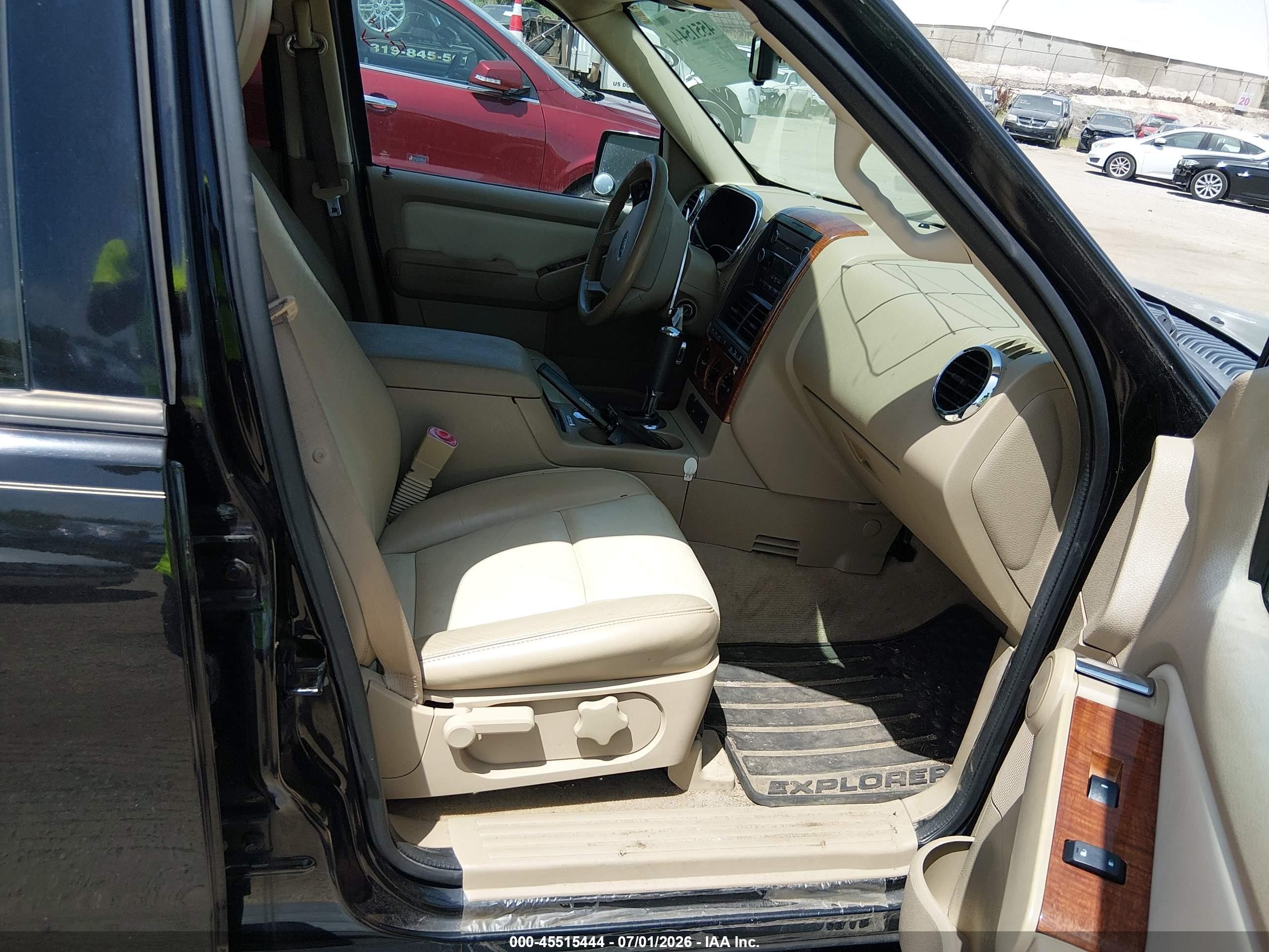 2010 Ford Explorer Eddie Bauer Black vin: 1FMEU7EE5AUA78352