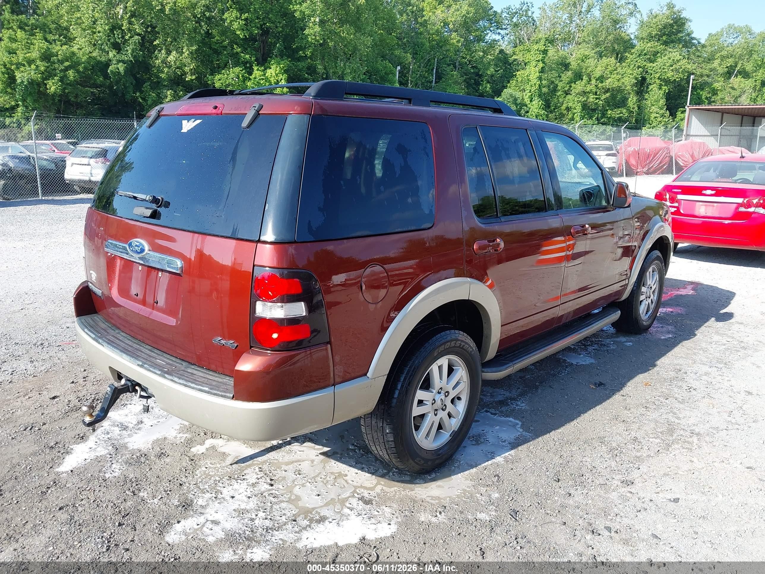 2010 Ford Explorer Eddie Bauer Brown vin: 1FMEU7EE7AUA67773