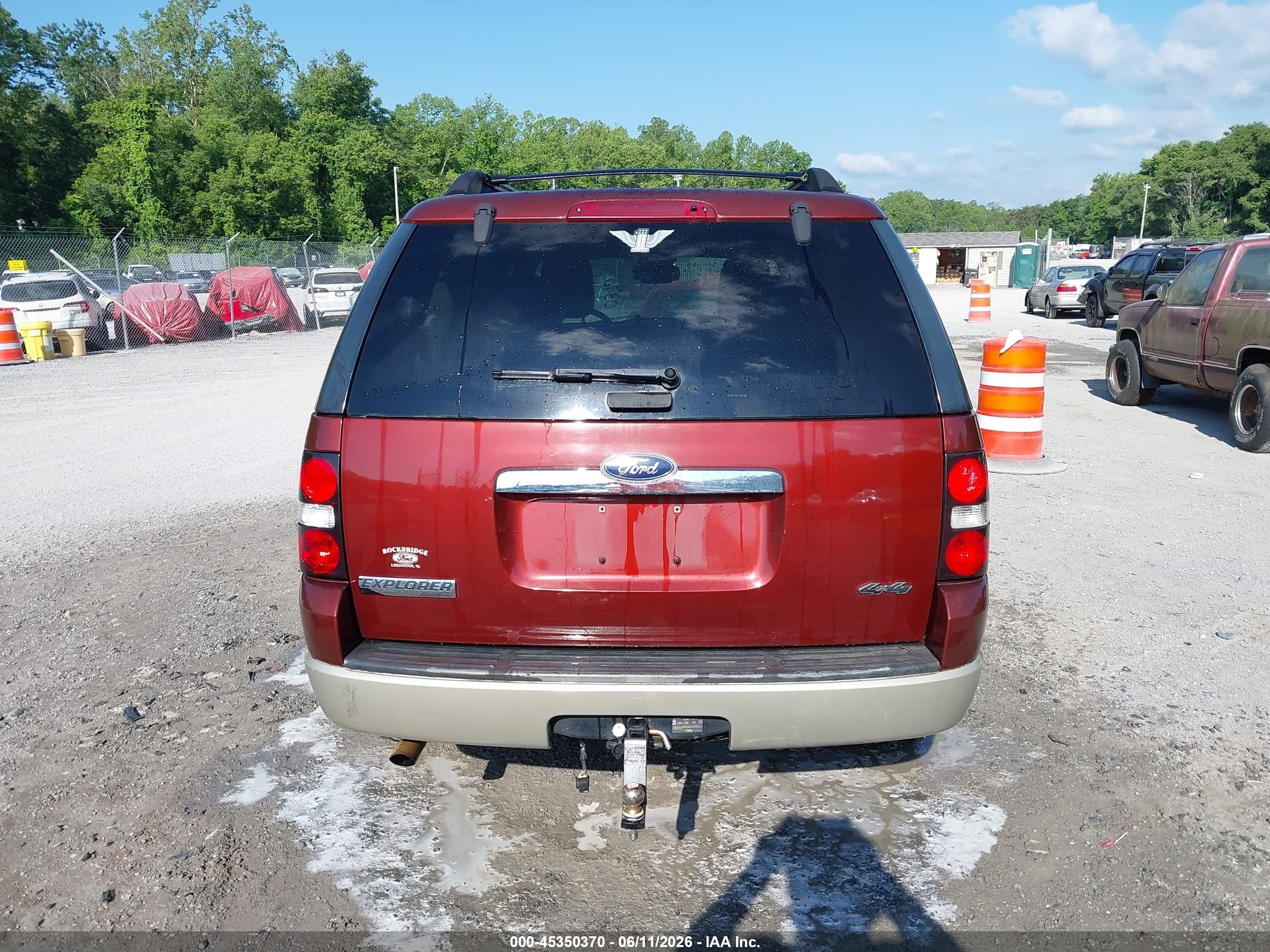 2010 Ford Explorer Eddie Bauer Brown vin: 1FMEU7EE7AUA67773