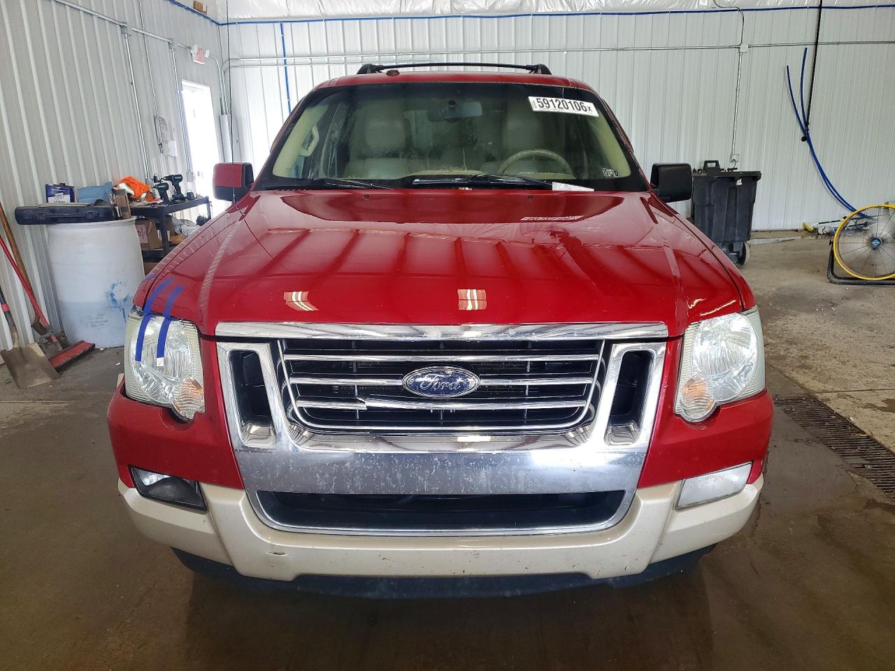 2010 Ford Explorer Eddie Bauer Red vin: 1FMEU7EEXAUA92893