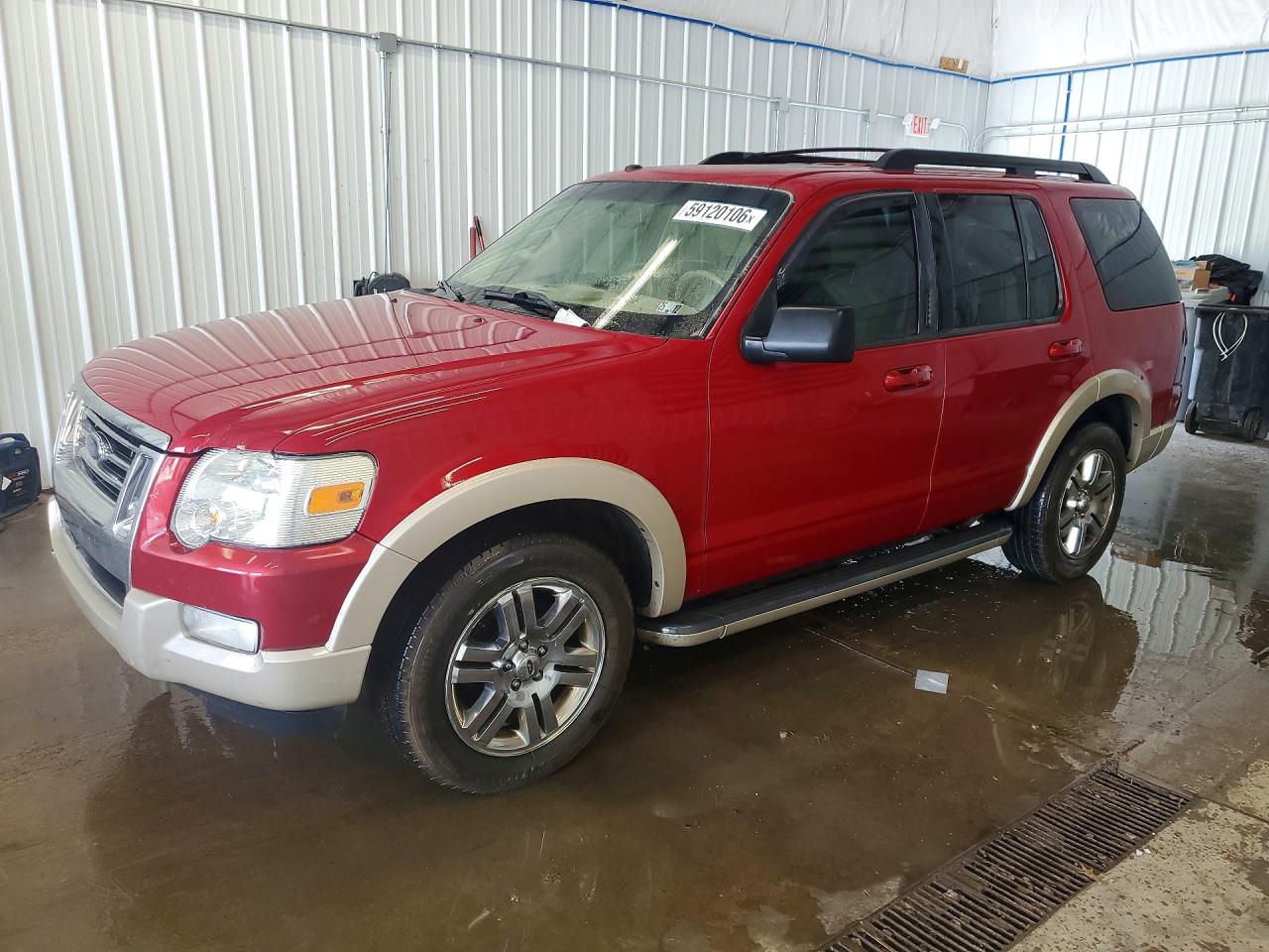 2010 Ford Explorer Eddie Bauer Red vin: 1FMEU7EEXAUA92893
