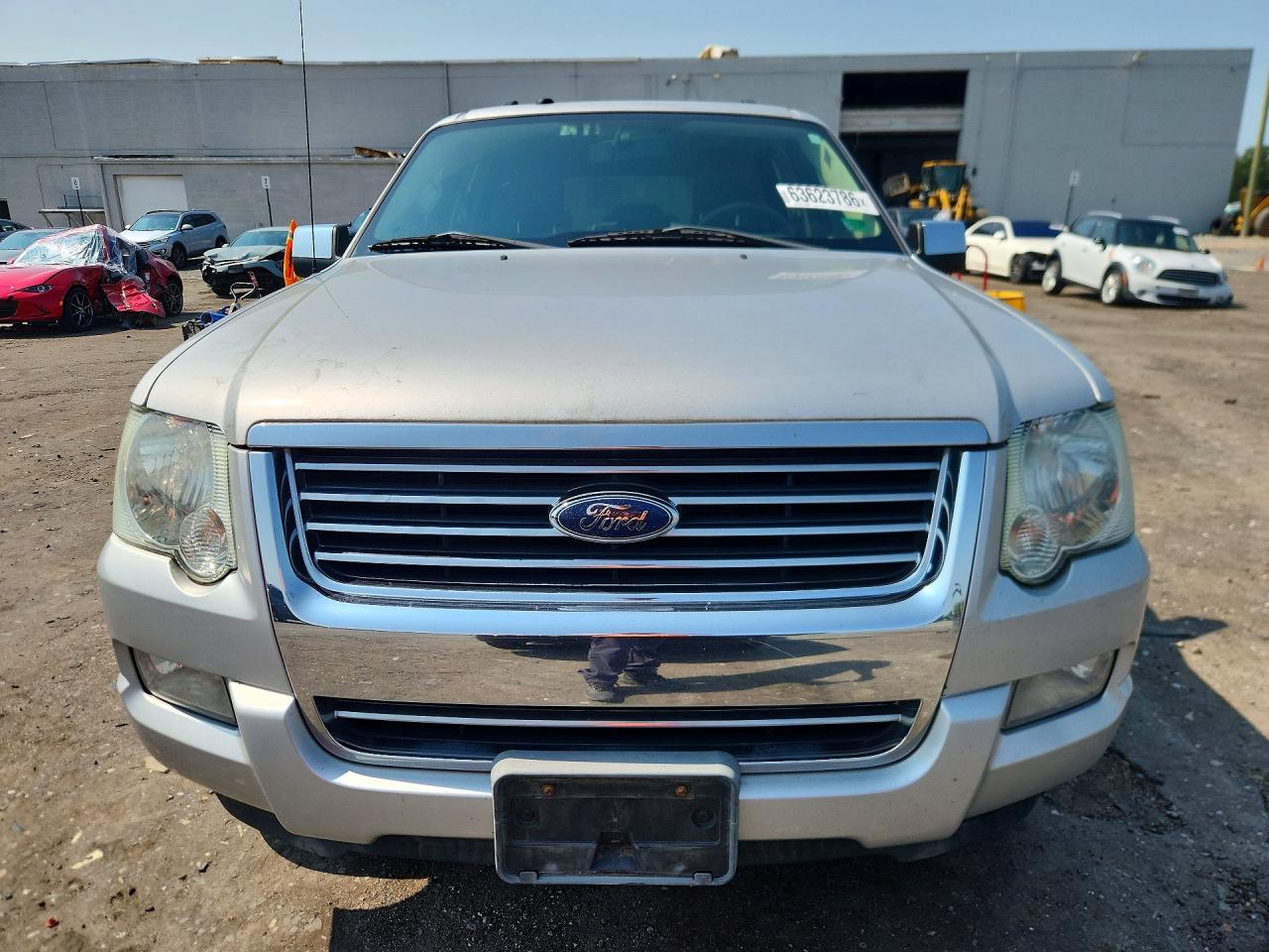 2010 Ford Explorer Limited Silver vin: 1FMEU7F80AUA95584