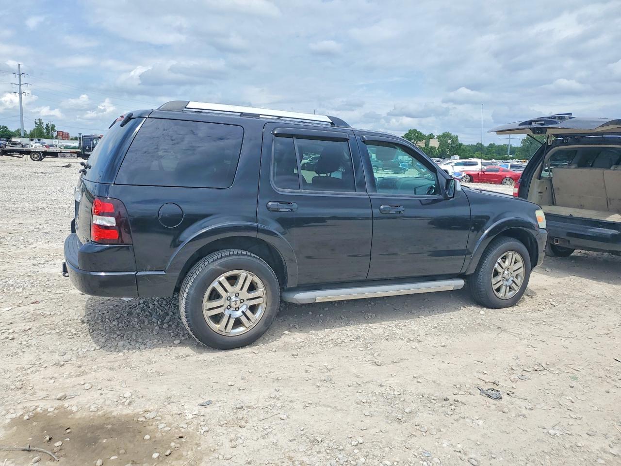 2010 Ford Explorer Limited Black vin: 1FMEU7F86AUA57681