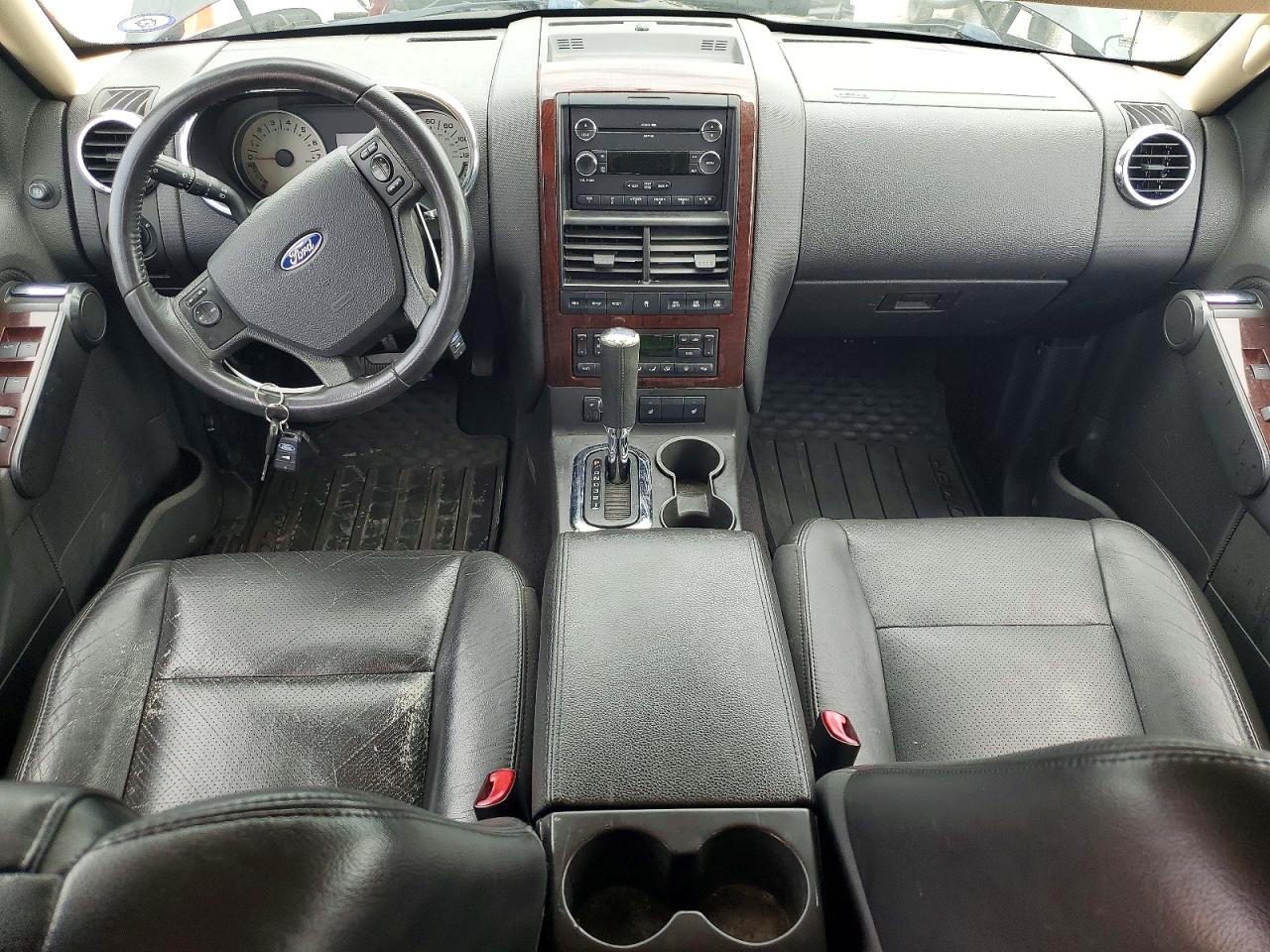 2010 Ford Explorer Limited Black vin: 1FMEU7F86AUA57681