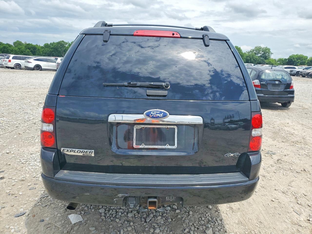 2010 Ford Explorer Limited Black vin: 1FMEU7F86AUA57681
