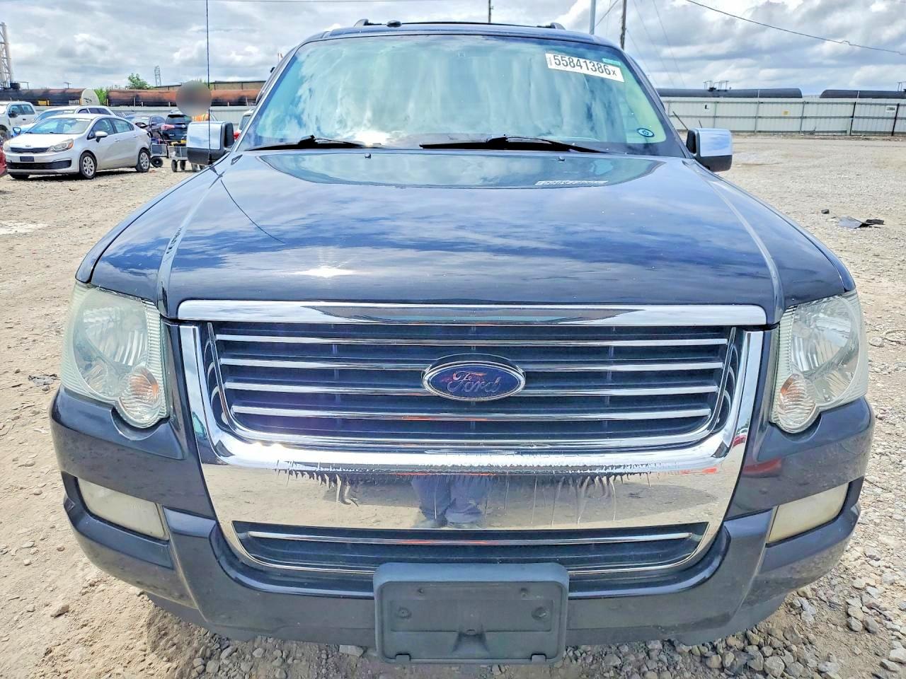 2010 Ford Explorer Limited Black vin: 1FMEU7F86AUA57681