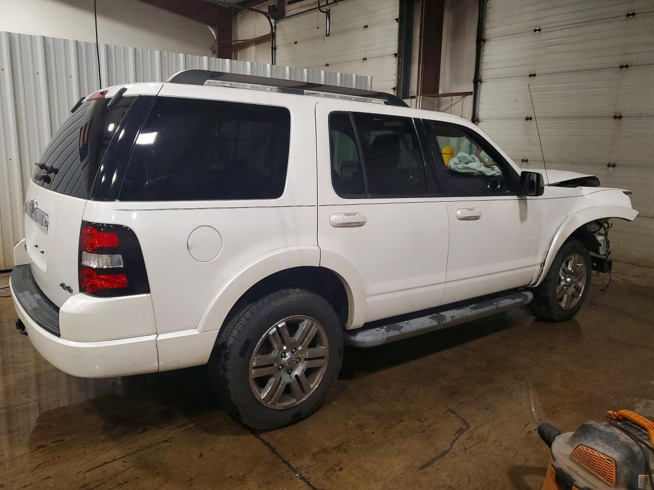 2010 Ford Explorer Limited White vin: 1FMEU7F89AUA74264
