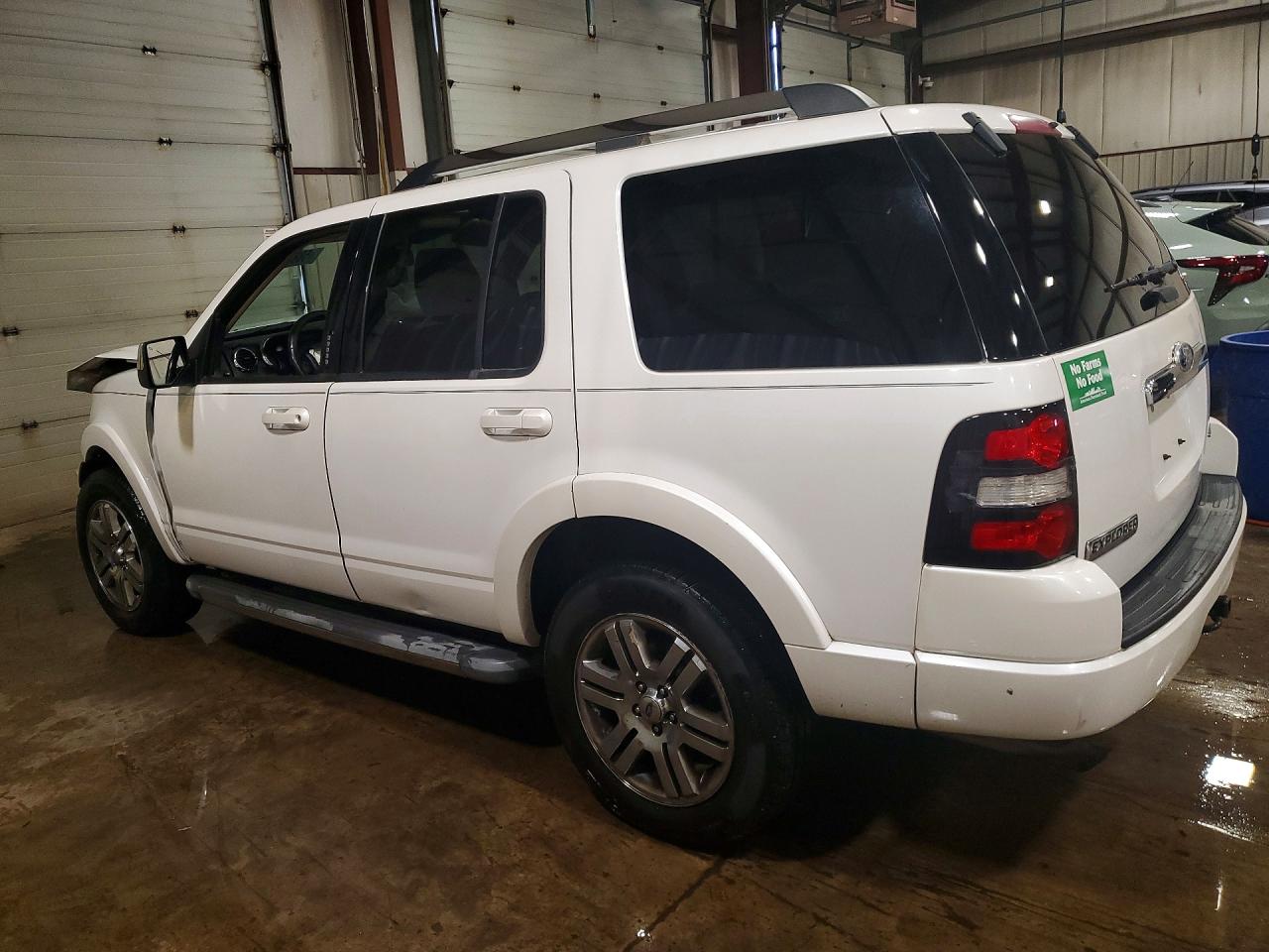 2010 Ford Explorer Limited White vin: 1FMEU7F89AUA74264