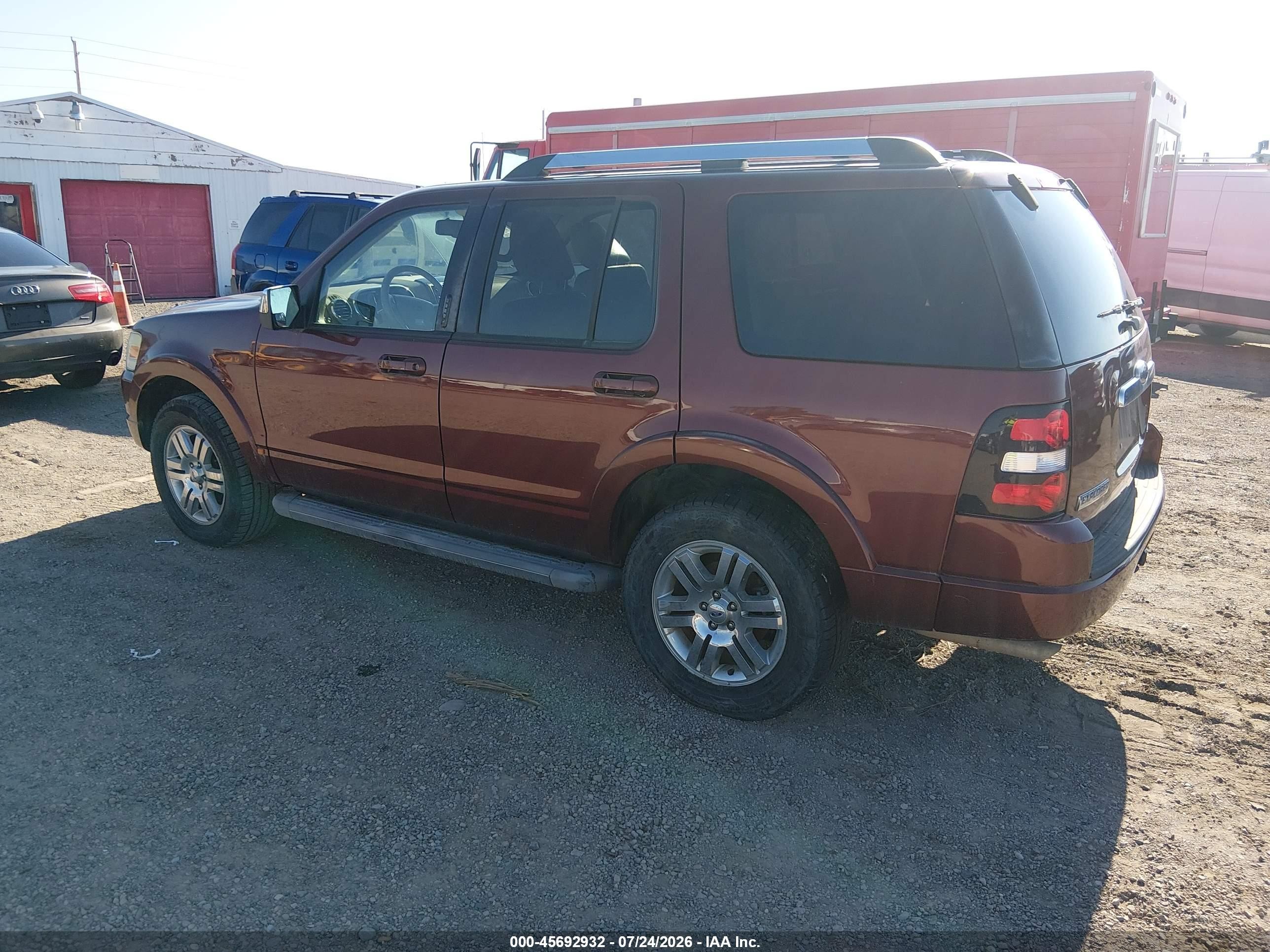 2010 Ford Explorer Limited Темно-бордовый vin: 1FMEU7FE2AUA30256
