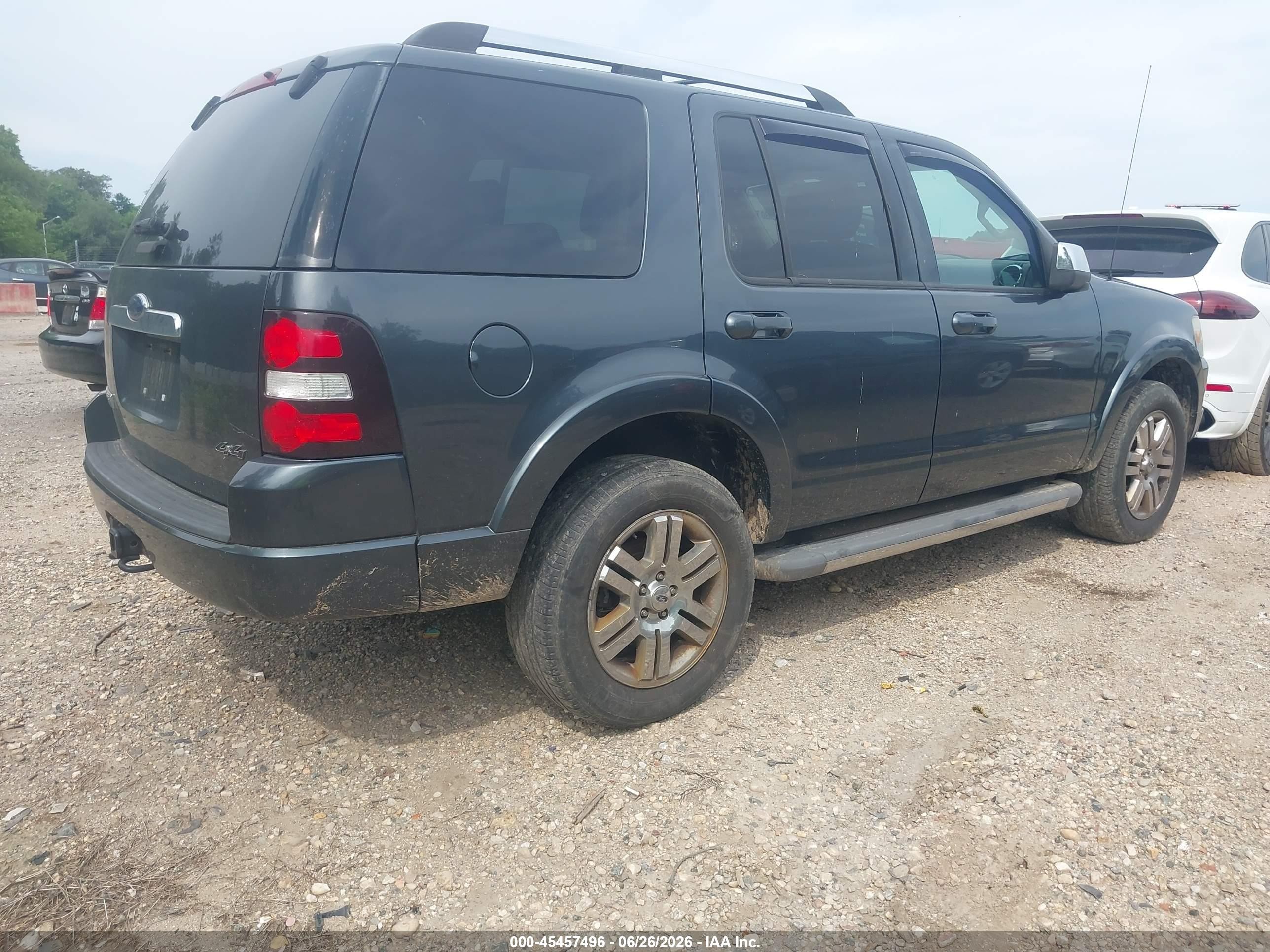 2010 Ford Explorer Limited Gray vin: 1FMEU7FE4AUA01311