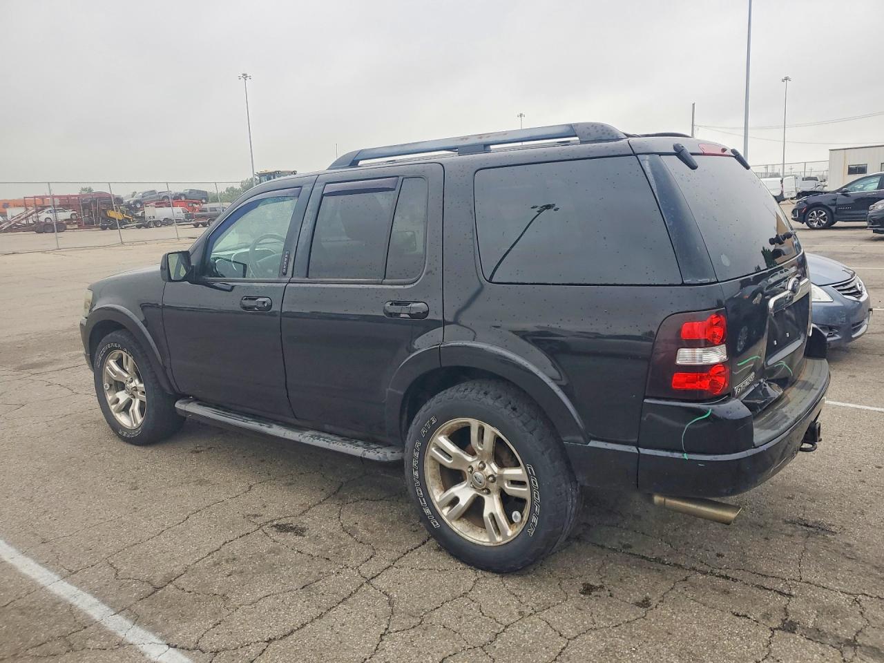 2009 Ford Explorer Xlt Black vin: 1FMEU83819UA32760