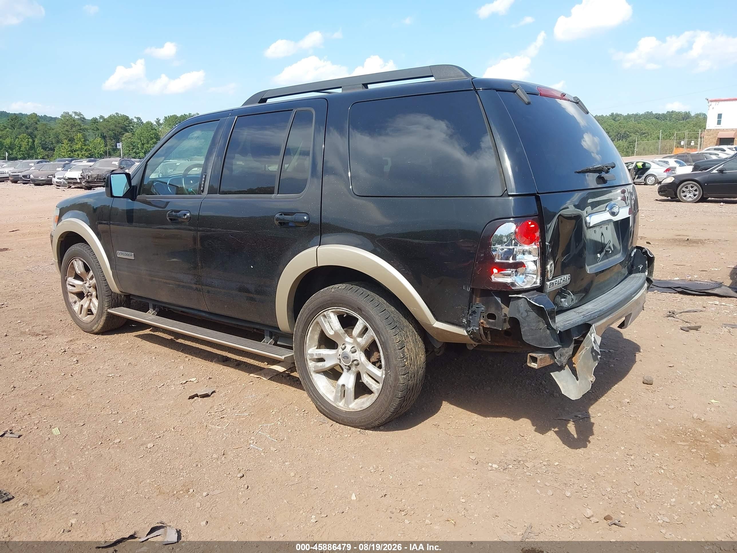 2008 Ford Explorer Eddie Bauer Черный vin: 1FMEU84E98UA77934