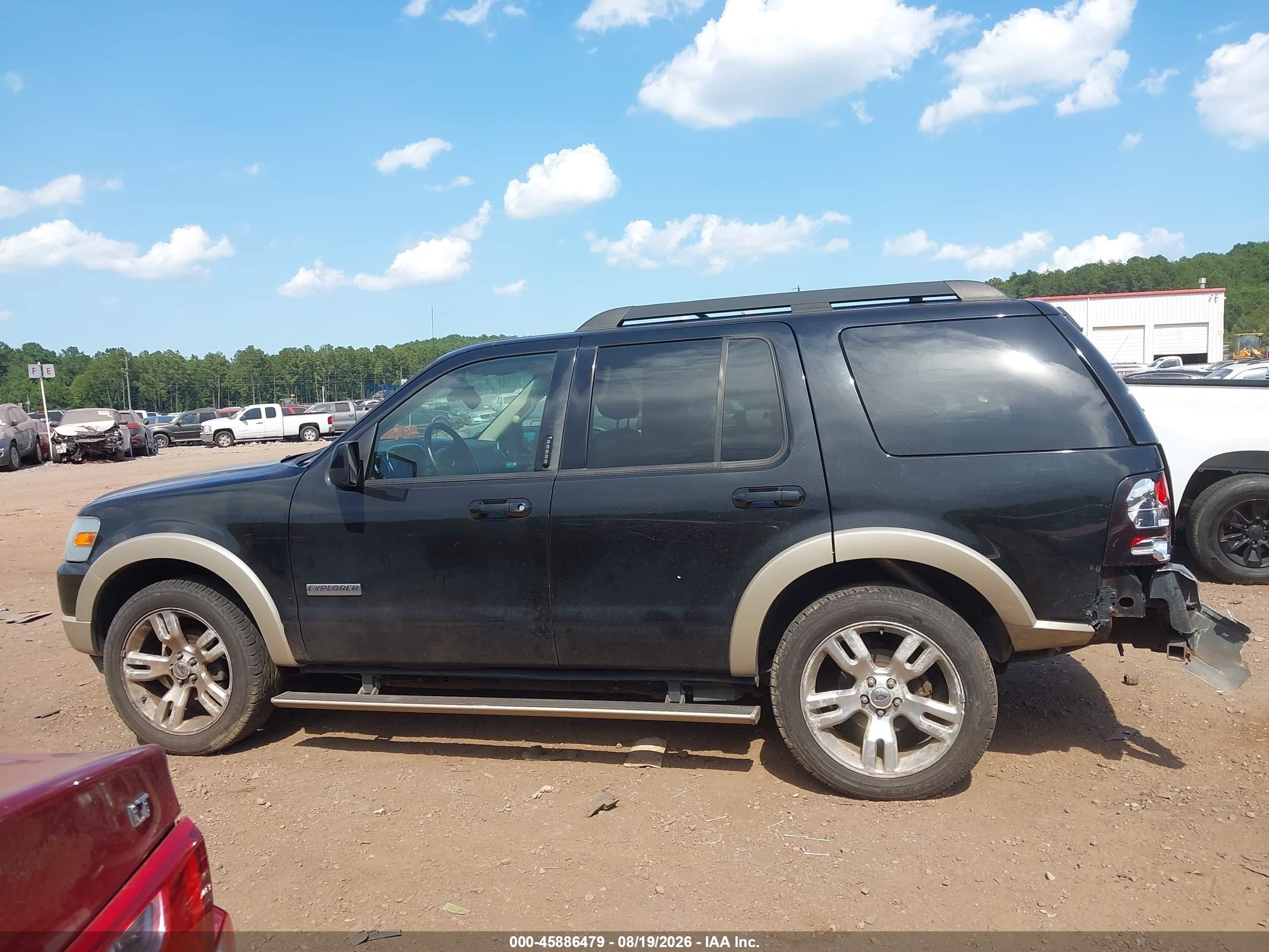 2008 Ford Explorer Eddie Bauer Черный vin: 1FMEU84E98UA77934