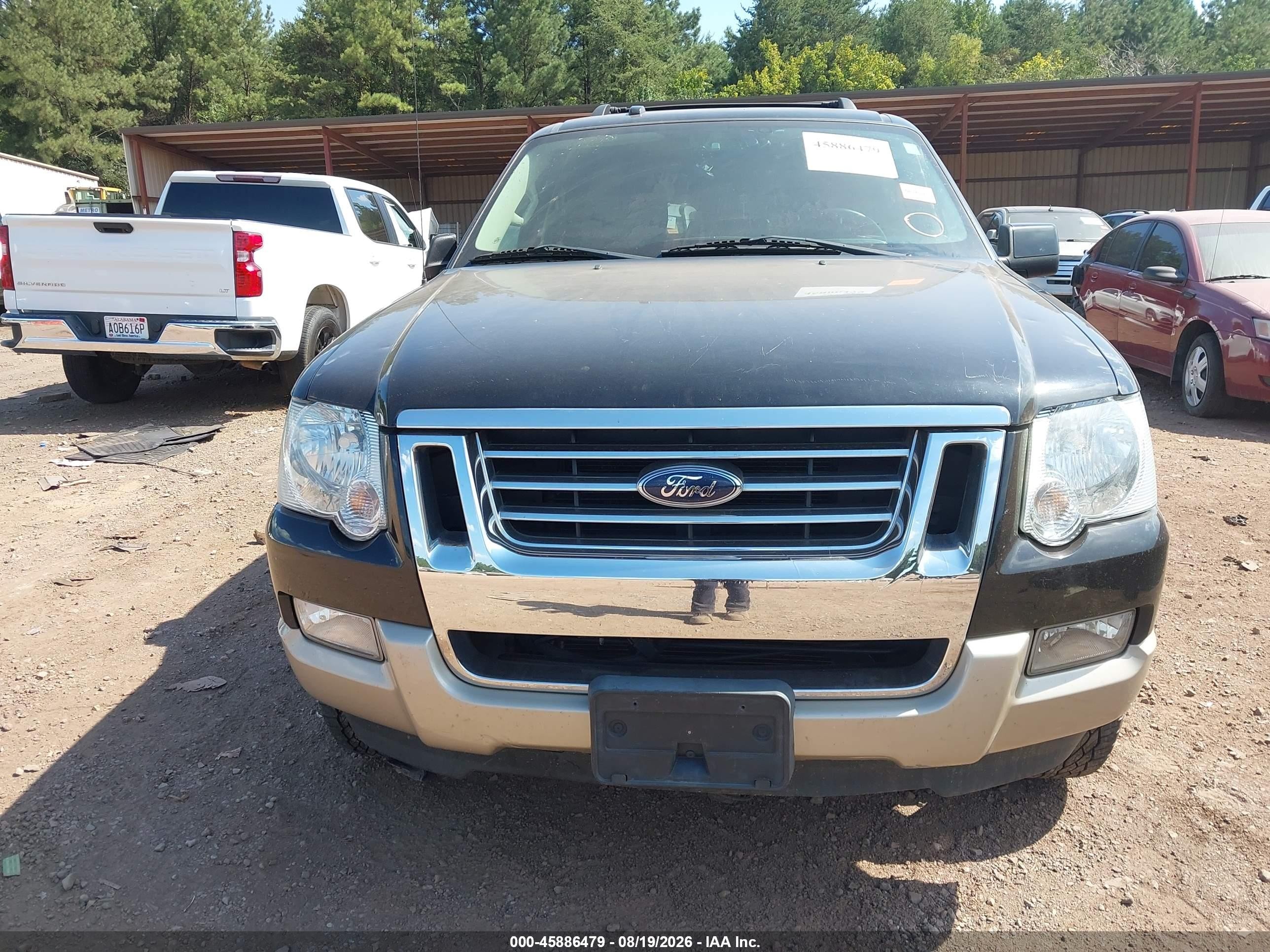 2008 Ford Explorer Eddie Bauer Черный vin: 1FMEU84E98UA77934