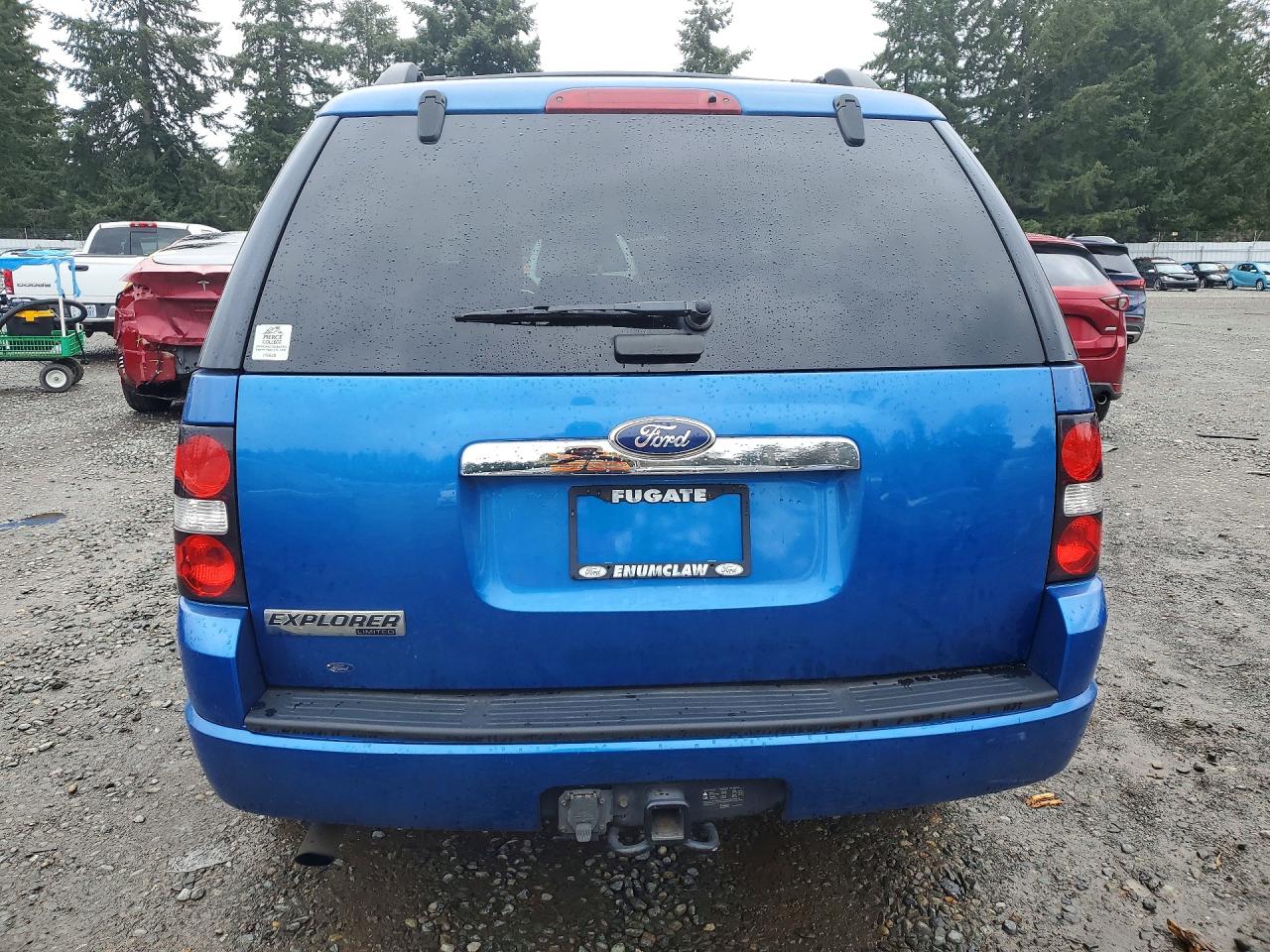 2010 Ford Explorer Limited Blue vin: 1FMEU8F83AUA10601