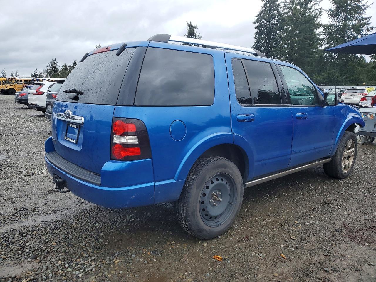 2010 Ford Explorer Limited Blue vin: 1FMEU8F83AUA10601
