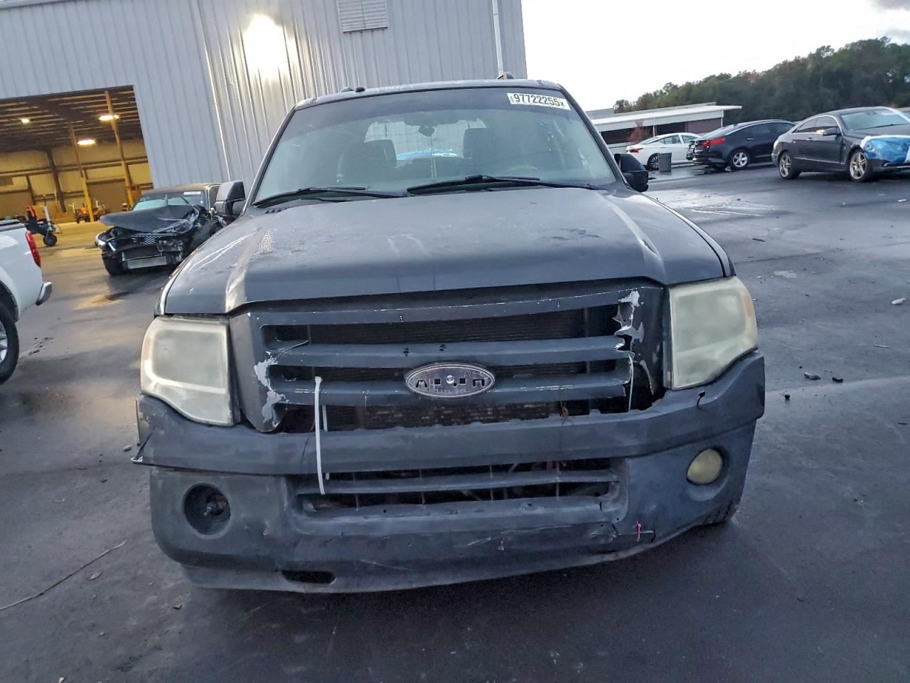 2007 Ford Expedition El Xlt Black vin: 1FMFK15517LA08868