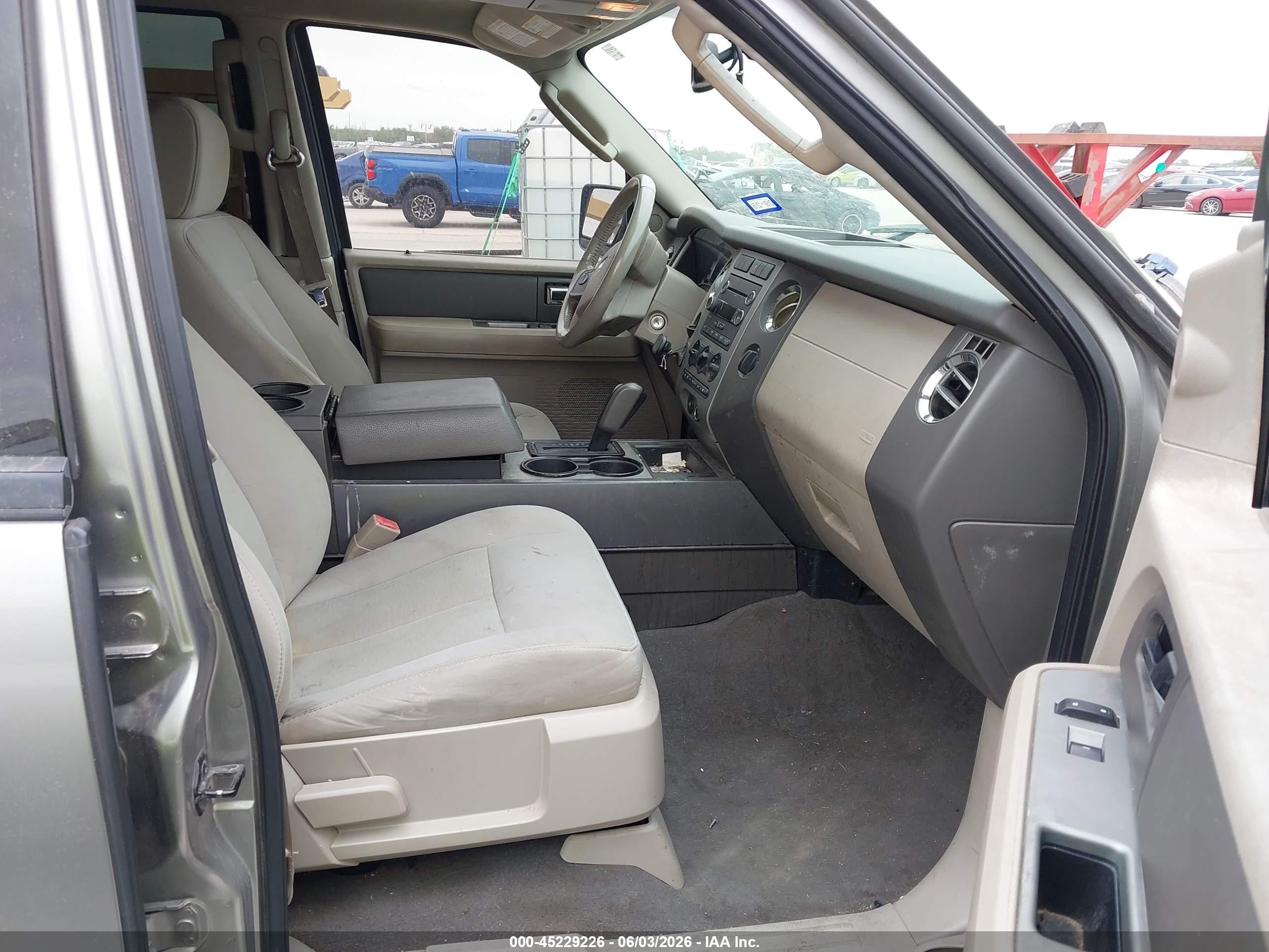 2008 Ford Expedition El Xlt Beige vin: 1FMFK15558LA23049