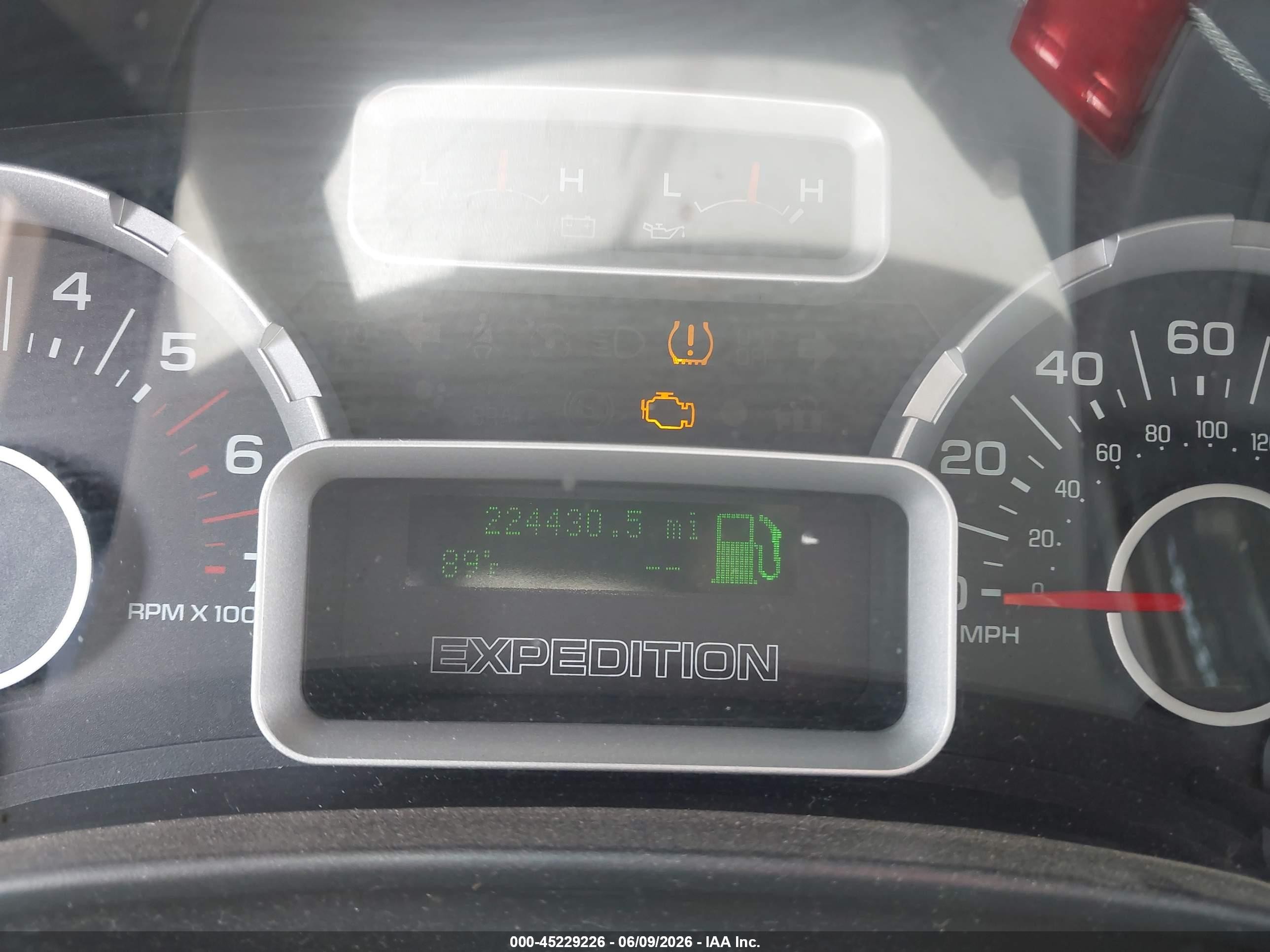 2008 Ford Expedition El Xlt Beige vin: 1FMFK15558LA23049