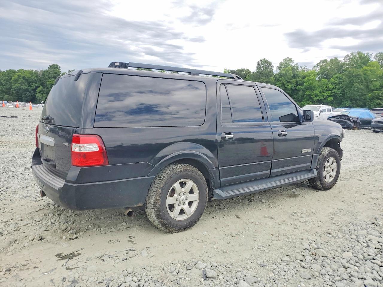 2008 Ford Expedition El Xlt Черный vin: 1FMFK15578LA67294