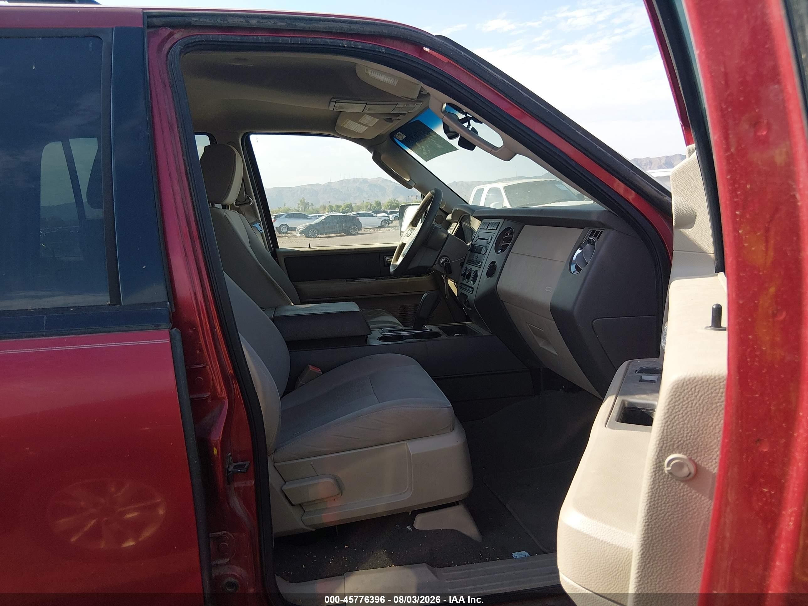 2008 Ford Expedition El Xlt Burgundy vin: 1FMFK155X8LA32474
