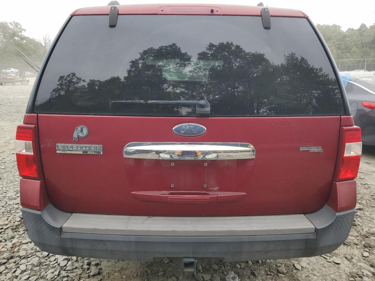 2007 Ford Expedition El Xlt Красный vin: 1FMFK16507LA16846