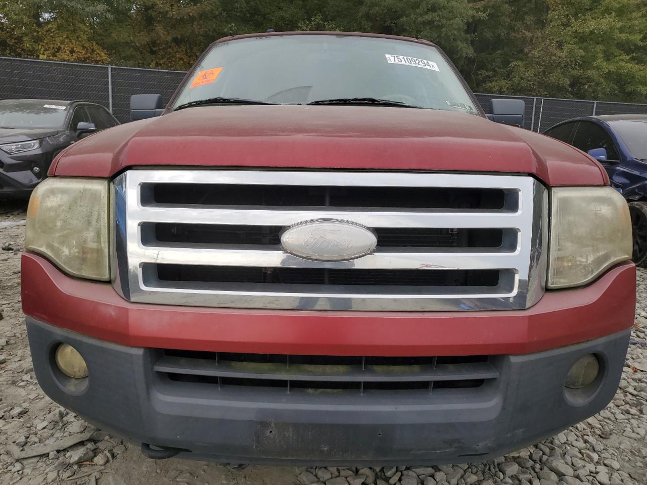 2007 Ford Expedition El Xlt Красный vin: 1FMFK16507LA16846