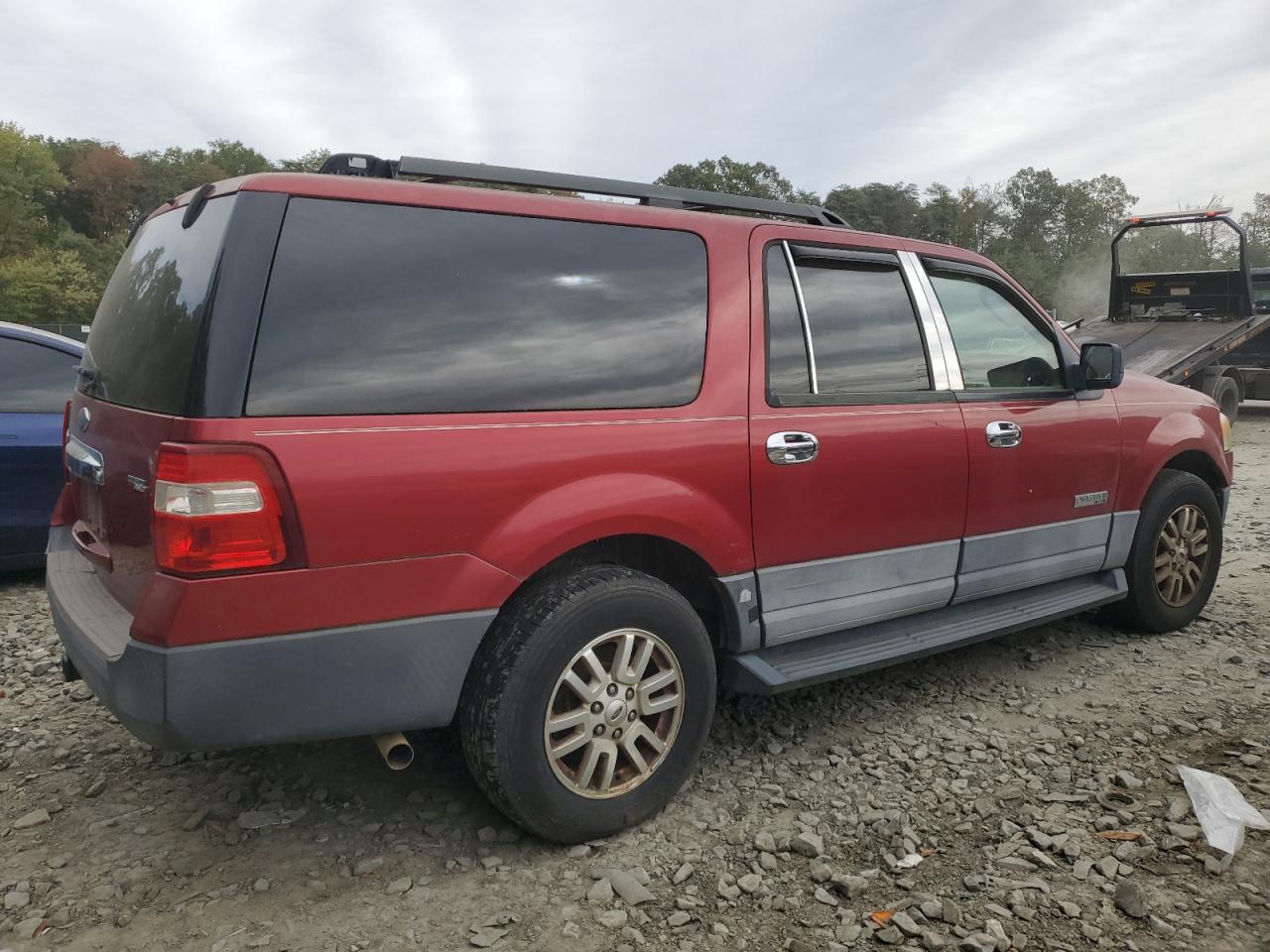 2007 Ford Expedition El Xlt Красный vin: 1FMFK16507LA16846