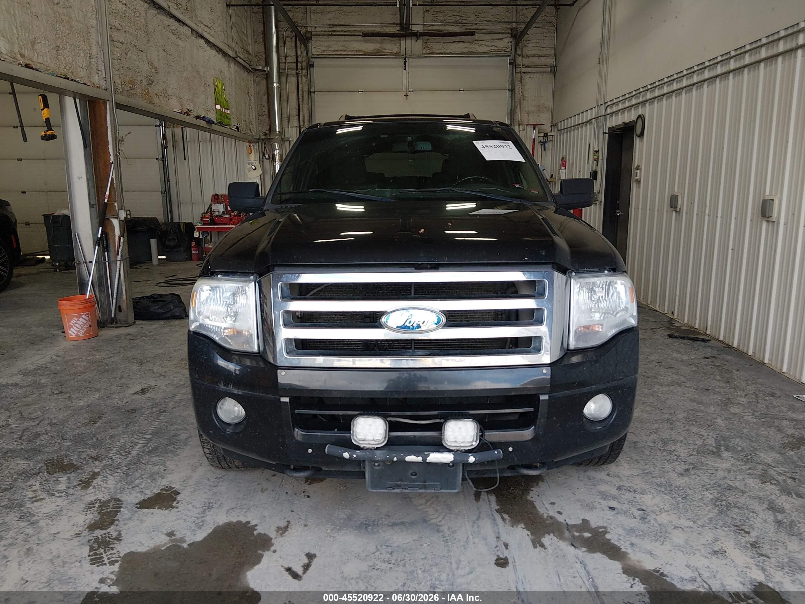 2009 Ford Expedition El Xlt Черный vin: 1FMFK16529LA06712