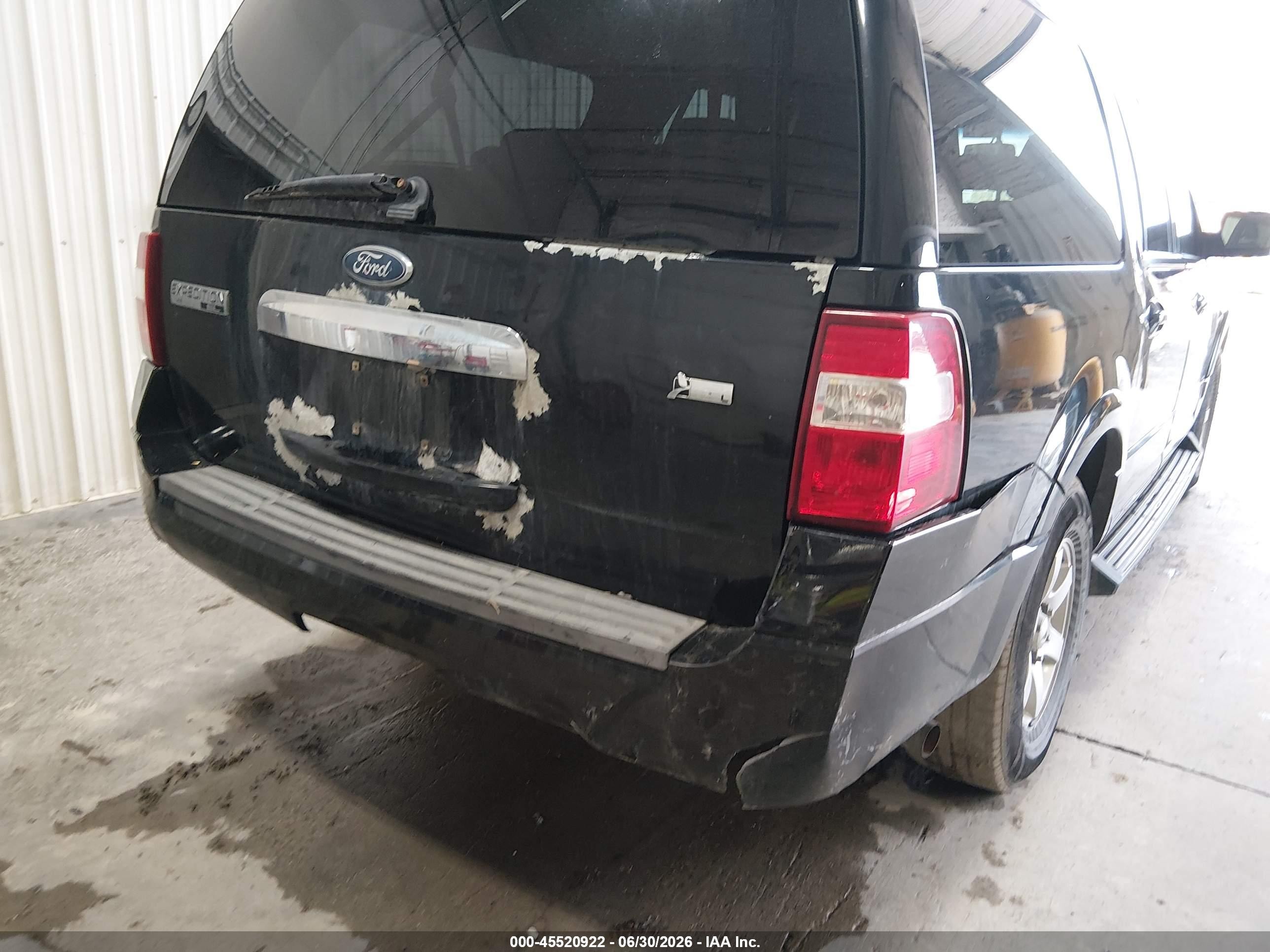 2009 Ford Expedition El Xlt Черный vin: 1FMFK16529LA06712