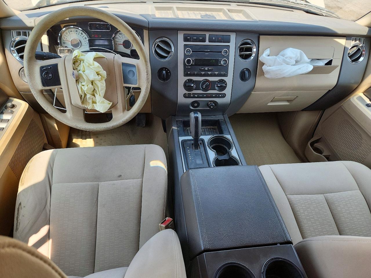 2007 Ford Expedition El Xlt Cream vin: 1FMFK16537LA44835