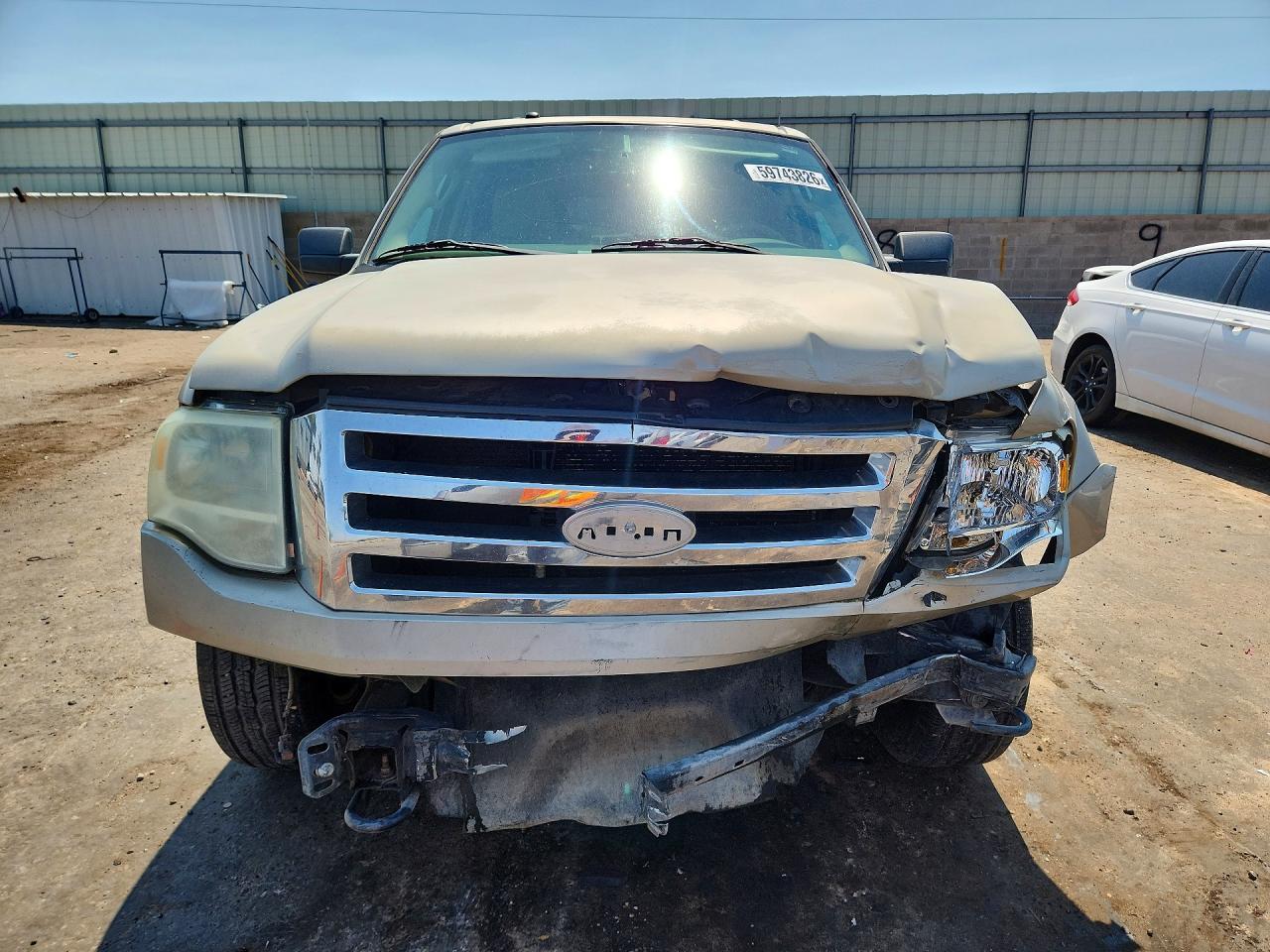 2007 Ford Expedition El Xlt Cream vin: 1FMFK16537LA44835